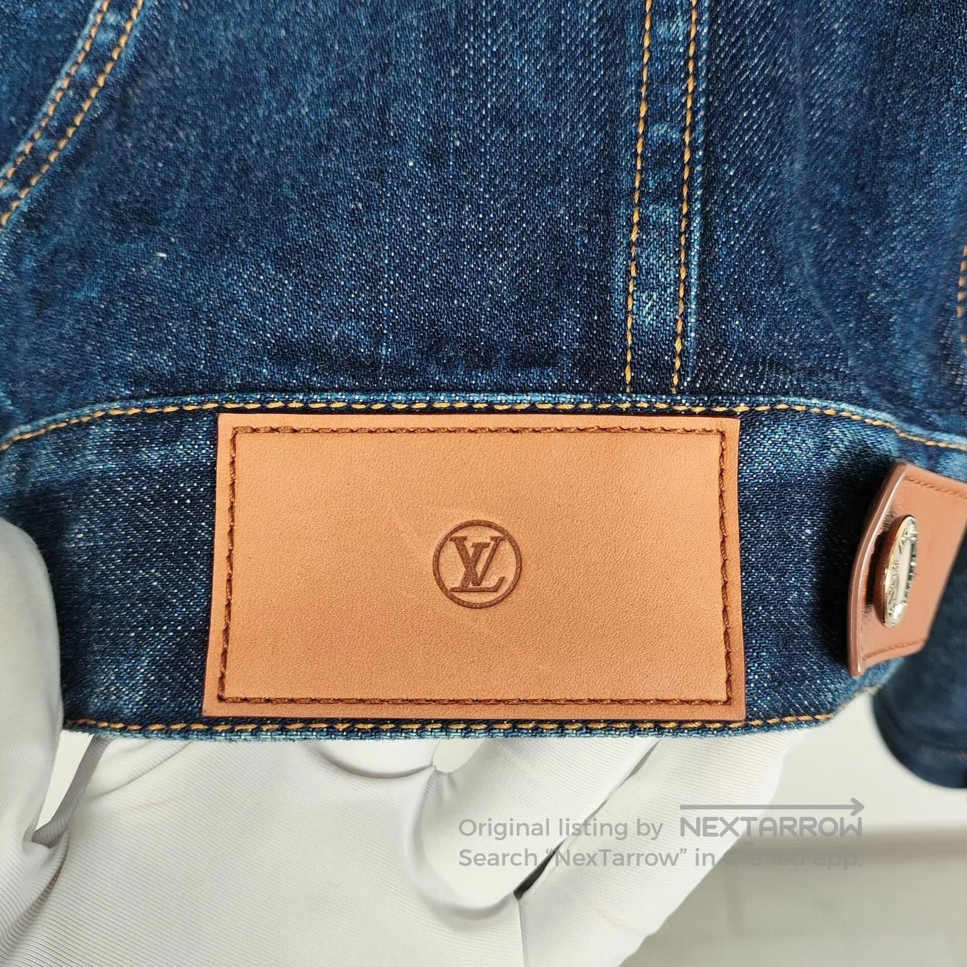 Louis Vuitton Louis Vuitton Denim Mixed Leather Jacket. Size US S / EU 44-46 / 1 - 5 Thumbnail