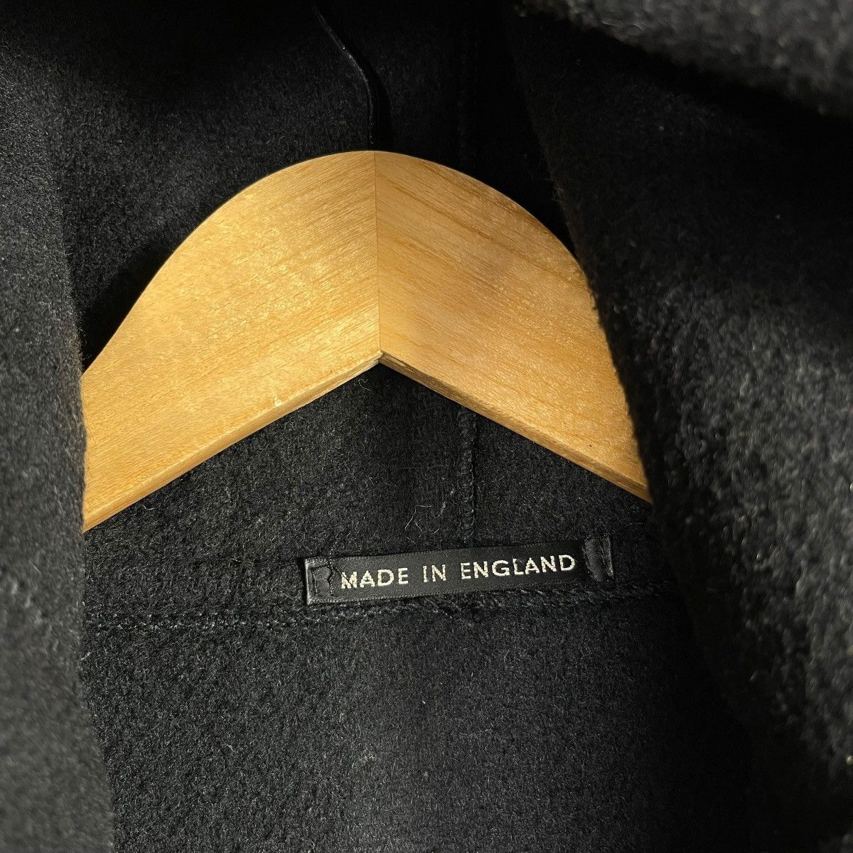 Gloverall Gloverall Made In England Black Wool Duffle Coat Hooded Size US L / EU 52-54 / 3 - 6 Thumbnail