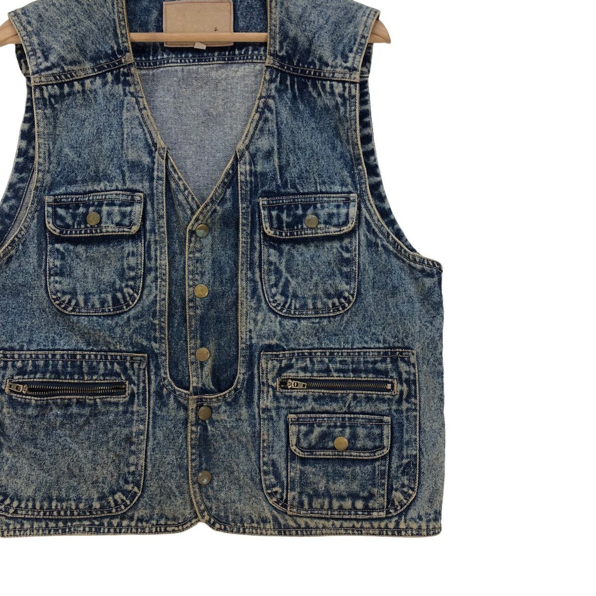 Japanese Brand Vintage Vest Denim Jacket Size US M / EU 48-50 / 2 - 4 Thumbnail