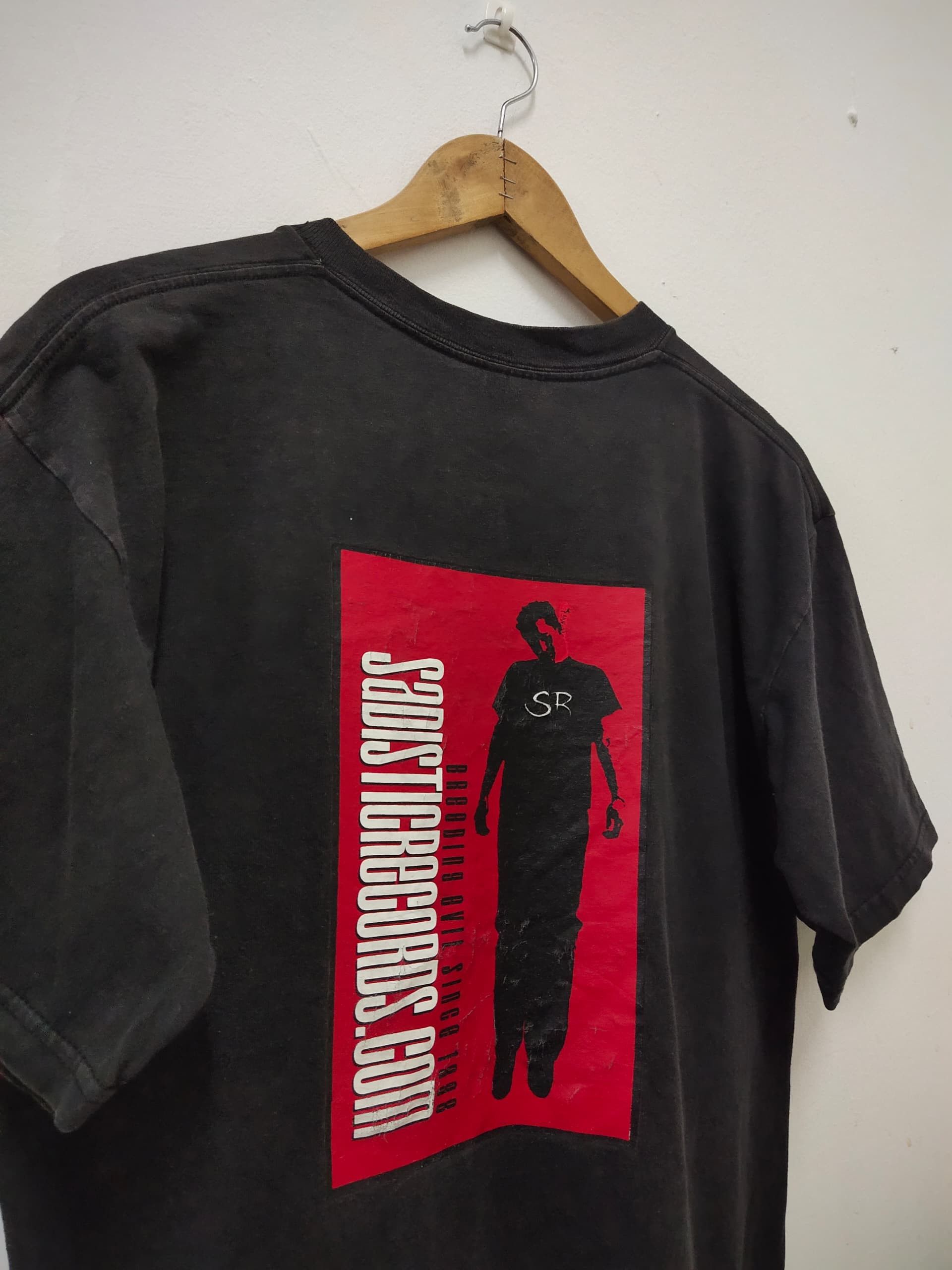 Band Tees Vintage 90s Sadistic Record black metal promo t shirt Size US L / EU 52-54 / 3 - 5 Thumbnail