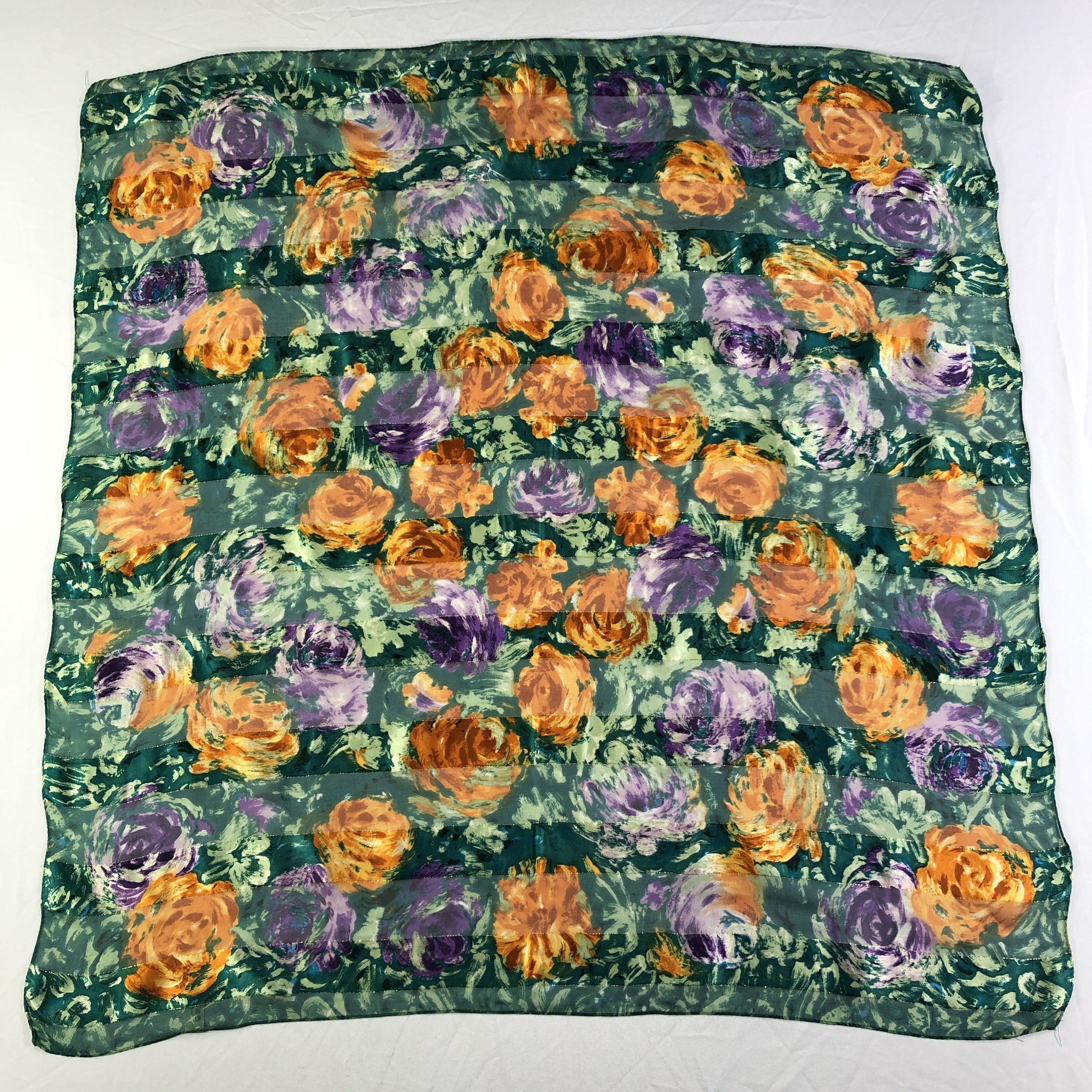 Vintage Vintage Silk Scarf Size ONE SIZE - 2 Thumbnail