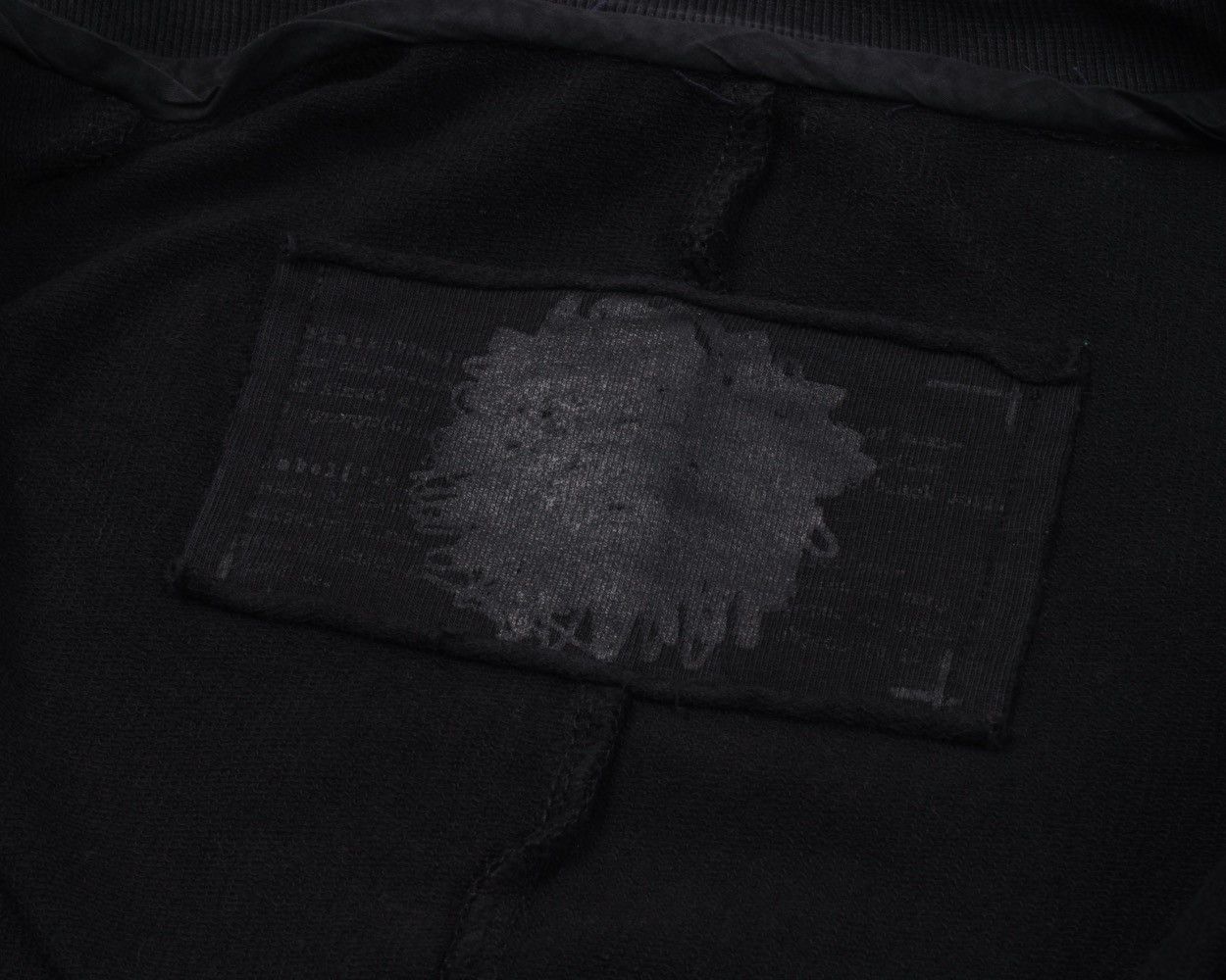 Designer × Rundholz RUNDHOLZ Black Label Cotton Elastane Black Bomber Jacket Size S / US 4 / IT 40 - 16 Thumbnail