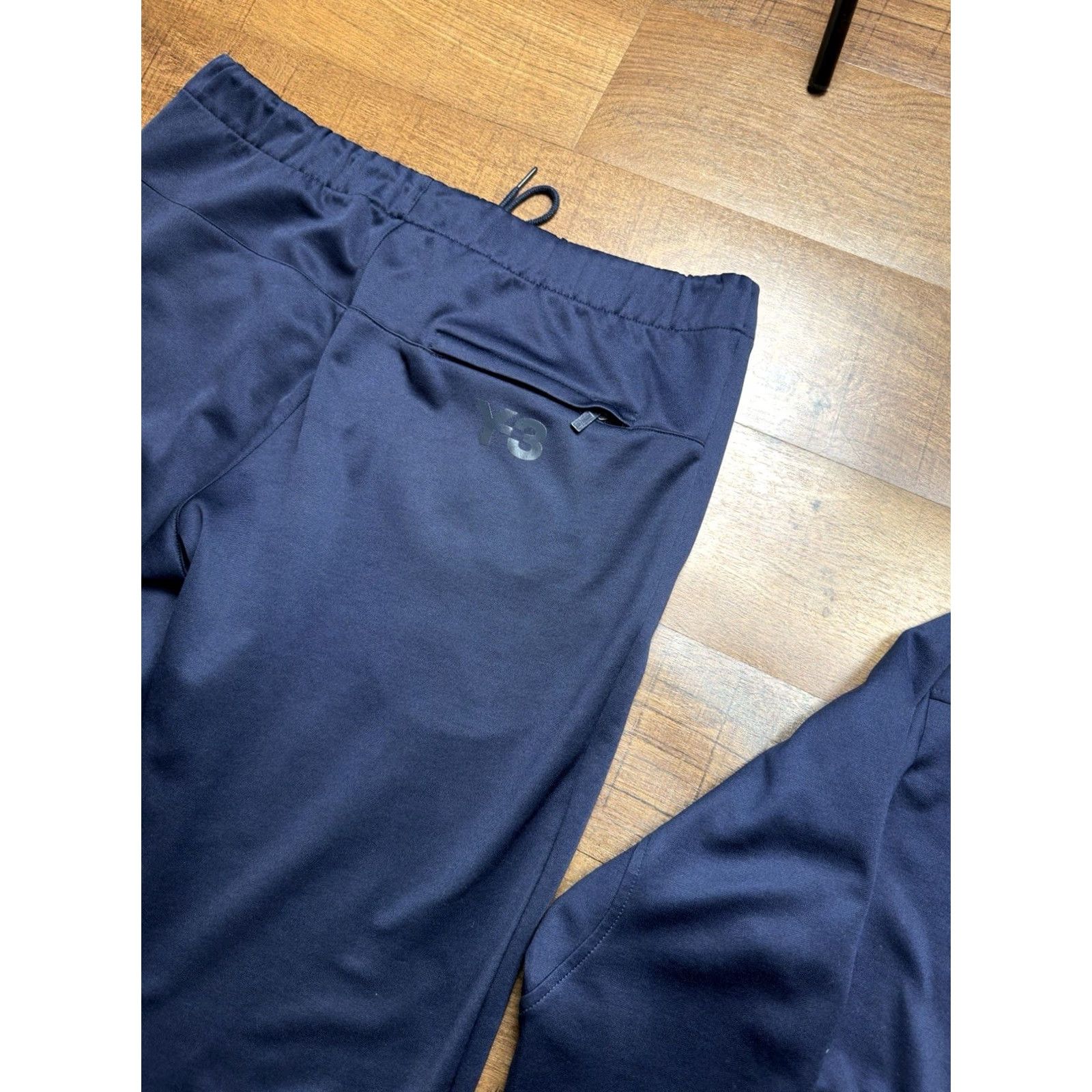 Adidas Y2K Adidas Y-3 Yohji Yamamoto Tech Track Suit Jacket Pants Blue Mens 2XL Full Zip Size 48R - 7 Thumbnail