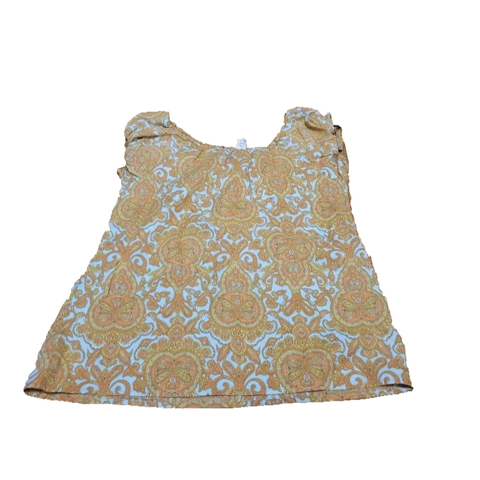 J.Crew J.Crew Women’s Sleeveless Top Sz S Paisley Print 100% Cotton Size S / US 4 / IT 40 - 2 Thumbnail
