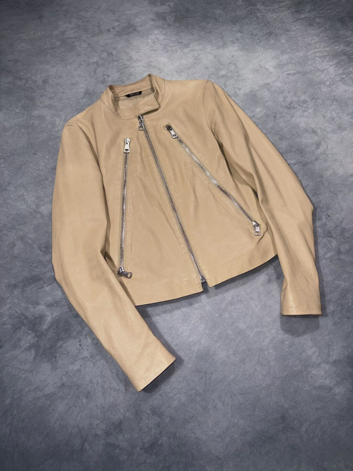 Maison Margiela Maison Margiela SS13 5 Zip Leather Jacket Size US S / EU 44-46 / 1 - 2 Thumbnail