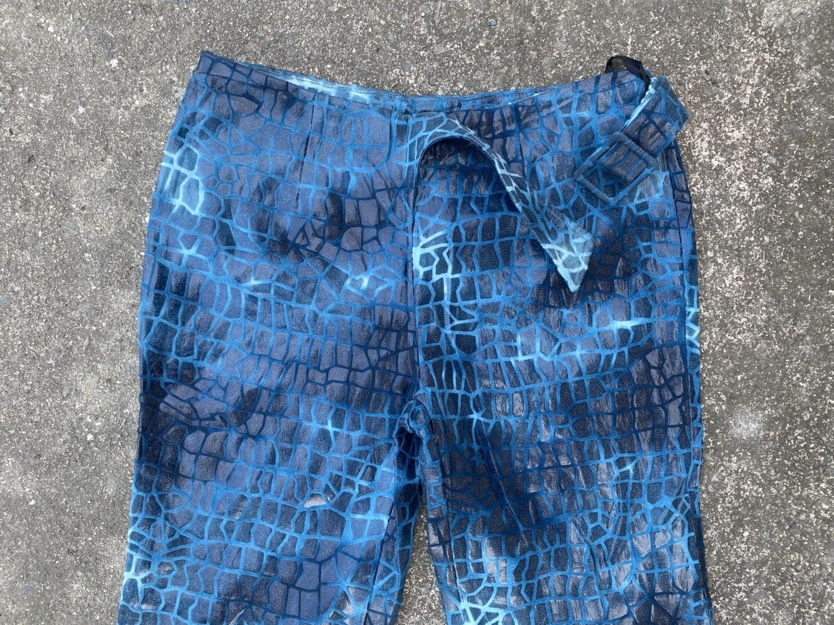 Other Plastic Coated Velvet Line Flare Pant Size 27" / US 4 / IT 40 - 6 Thumbnail