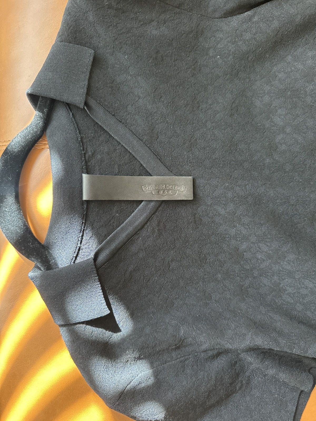 Chrome Hearts Chrome Hearts Black V Neck Polo - Large Size L / US 10 / IT 46 - 6 Thumbnail