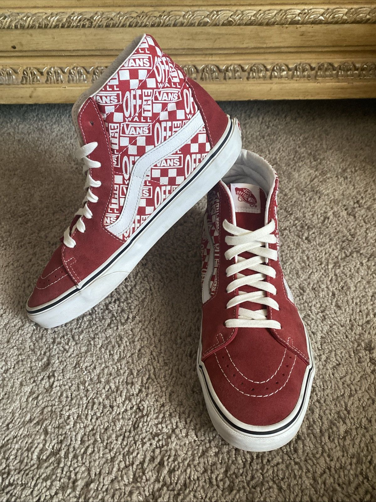 Vans Vans off the wall sk8 hi top sneakers size 10 Size US 10 / EU 43 - 21 Thumbnail