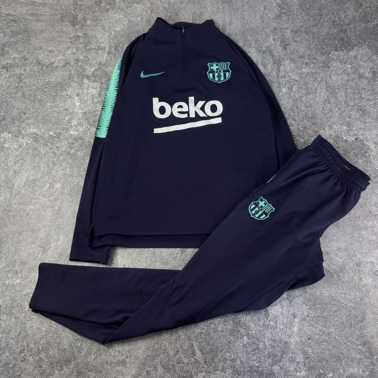 Nike Nike x FC Barcelona Vaporknit Strike Drill Suit Size US M / EU 48-50 / 2 - 1 Thumbnail
