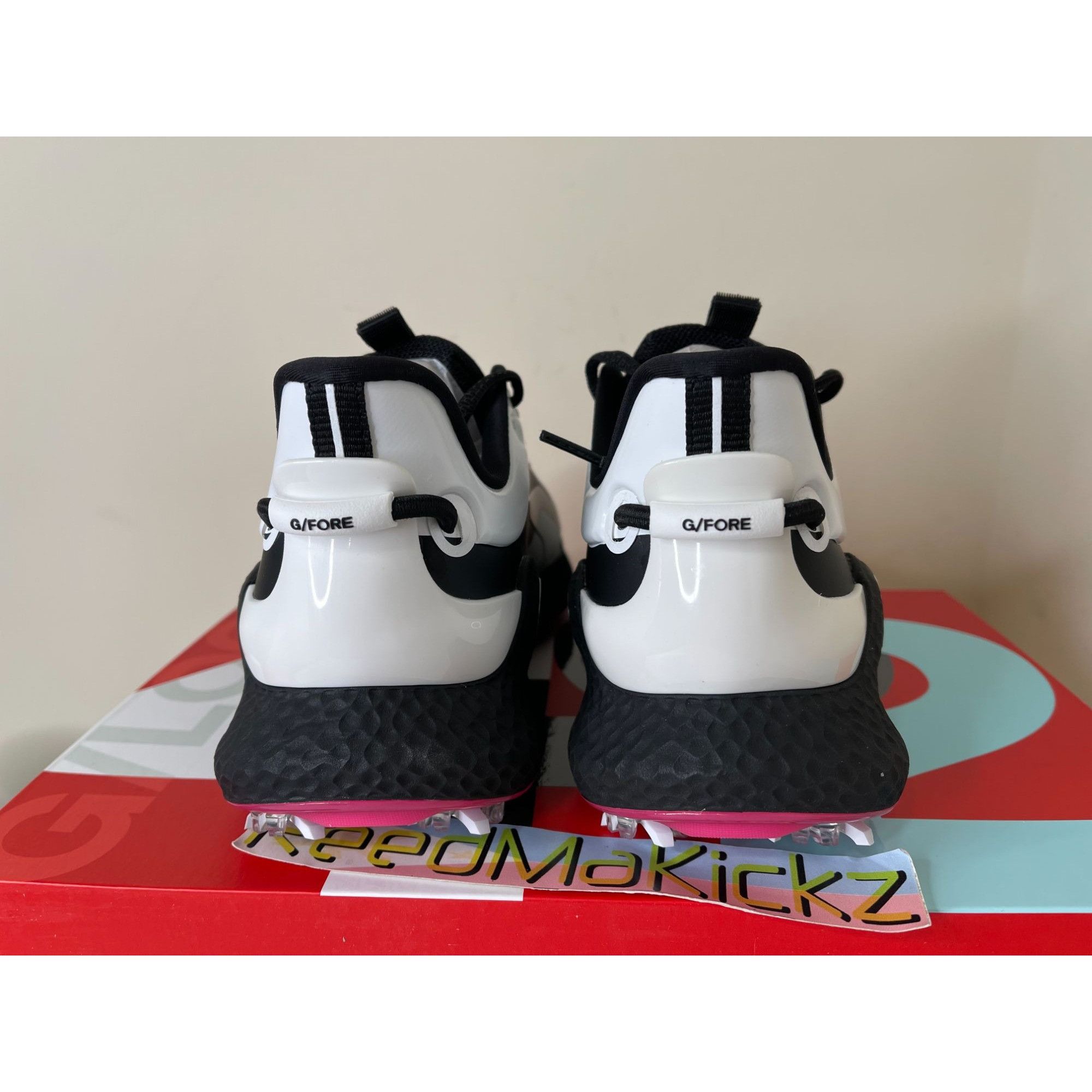 G/FORE G/FORE MG4+ O2 G/LOCK BLACK ONYX PINK MENS 8.5US Size US 8.5 / EU 41-42 - 5 Thumbnail