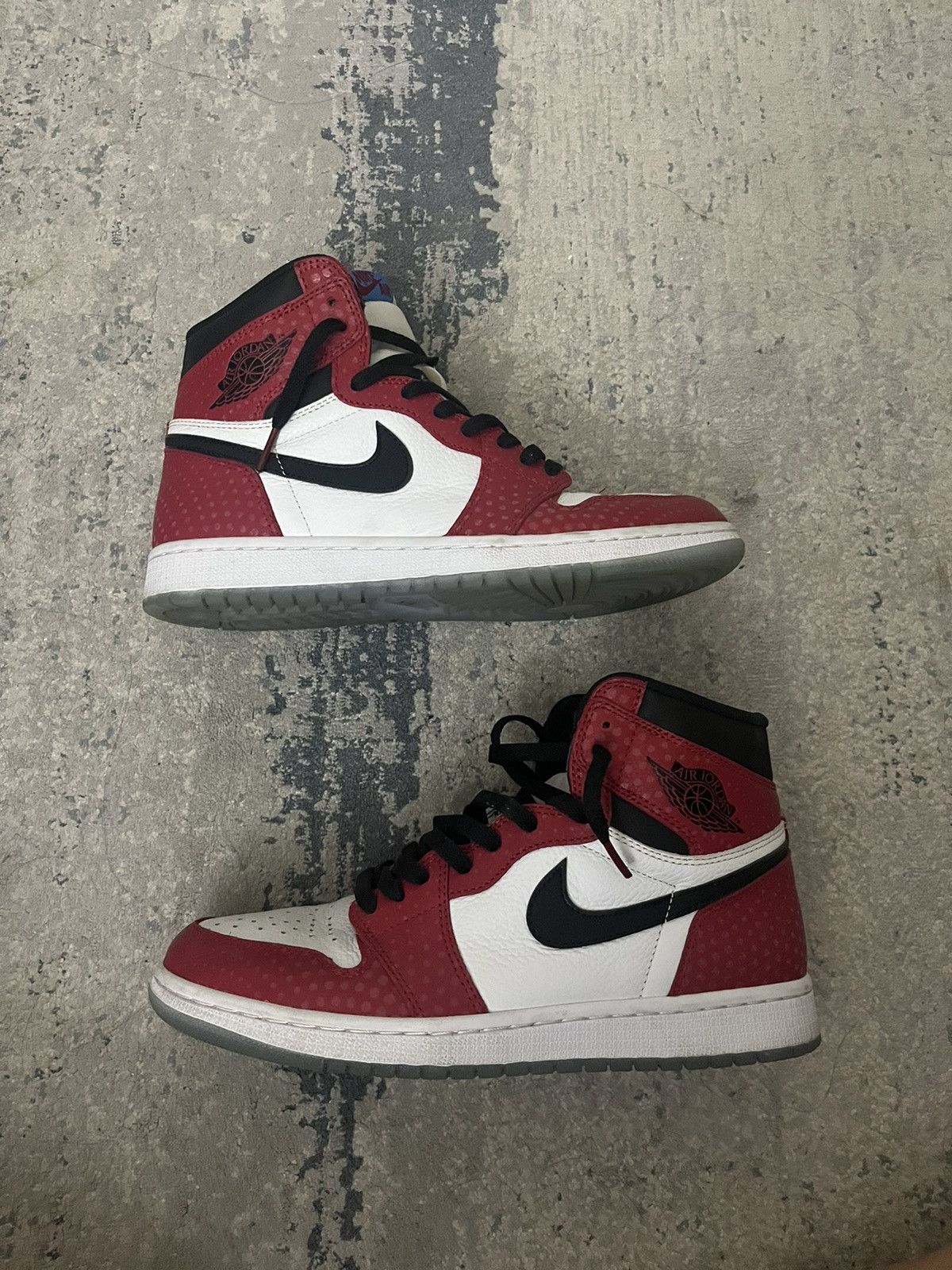Jordan Brand × Nike Origin Story (Spider-Man) Jordan 1 High Size US 8.5 / EU 41-42 - 1 Thumbnail