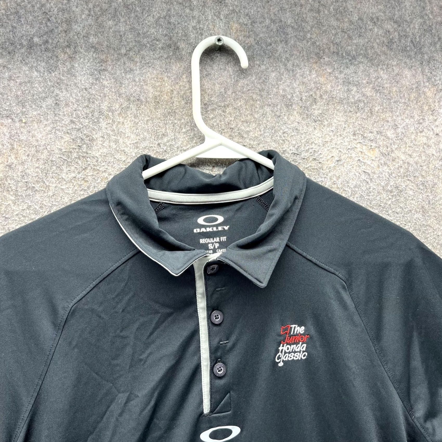 Oakley Oakley Polo Shirt Mens S Black Hydrolix Honda Classic Embroidered Golf Shirt Size US S / EU 44-46 / 1 - 5 Thumbnail