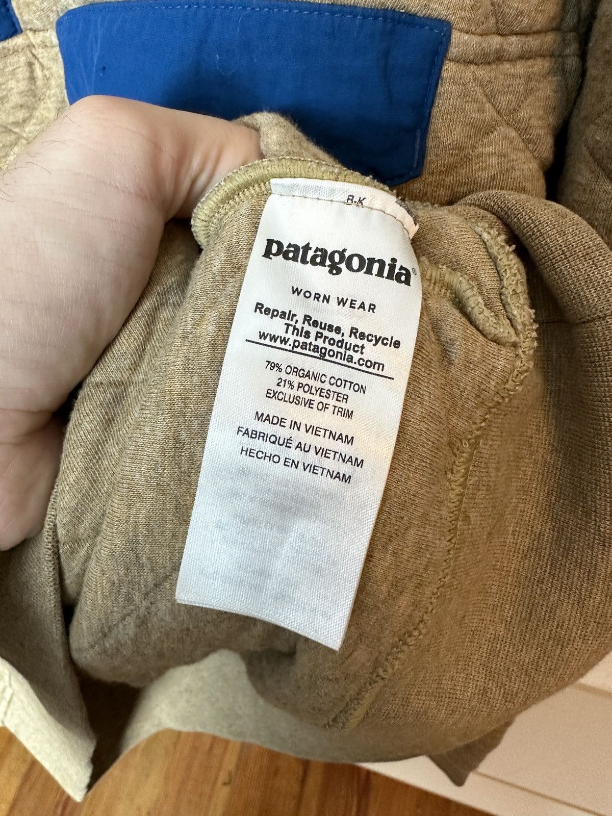 Patagonia Beige Patagonia synchilla half zip fleece sweatshirt Size US M / EU 48-50 / 2 - 6 Thumbnail