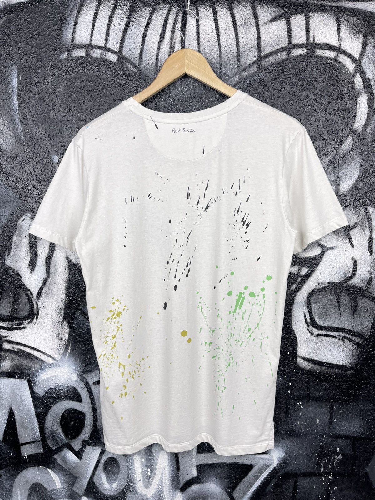Paul Smith Paul Smith Atr Print White T-Shirt Men’s Size M Size US M / EU 48-50 / 2 - 4 Thumbnail