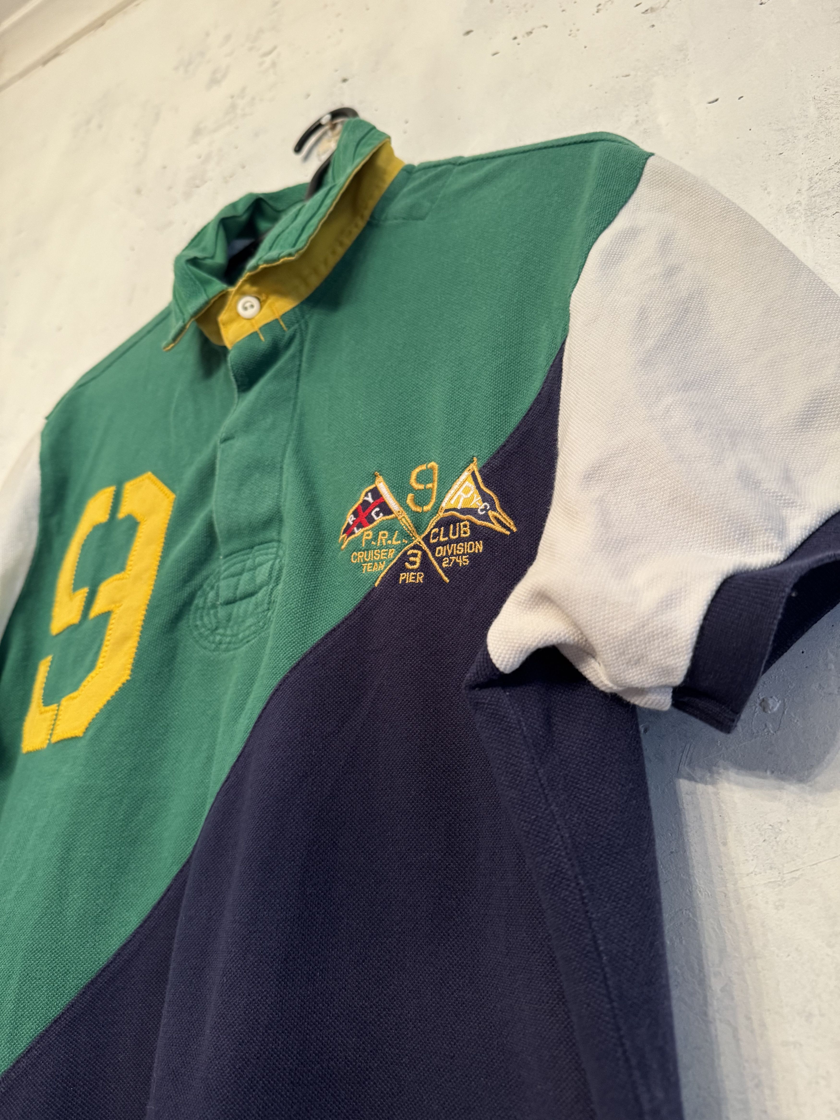 Polo Ralph Lauren Polo Ralph Lauren Vintage 2000s #9 Polo Shirt Size US M / EU 48-50 / 2 - 6 Thumbnail