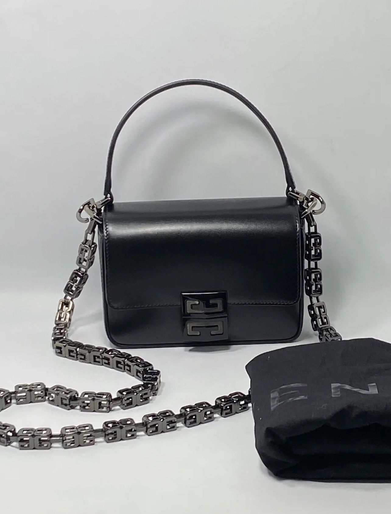 Givenchy Givenchy Small 4G Bag In Box Leather With Chain Size ONE SIZE - 6 Thumbnail