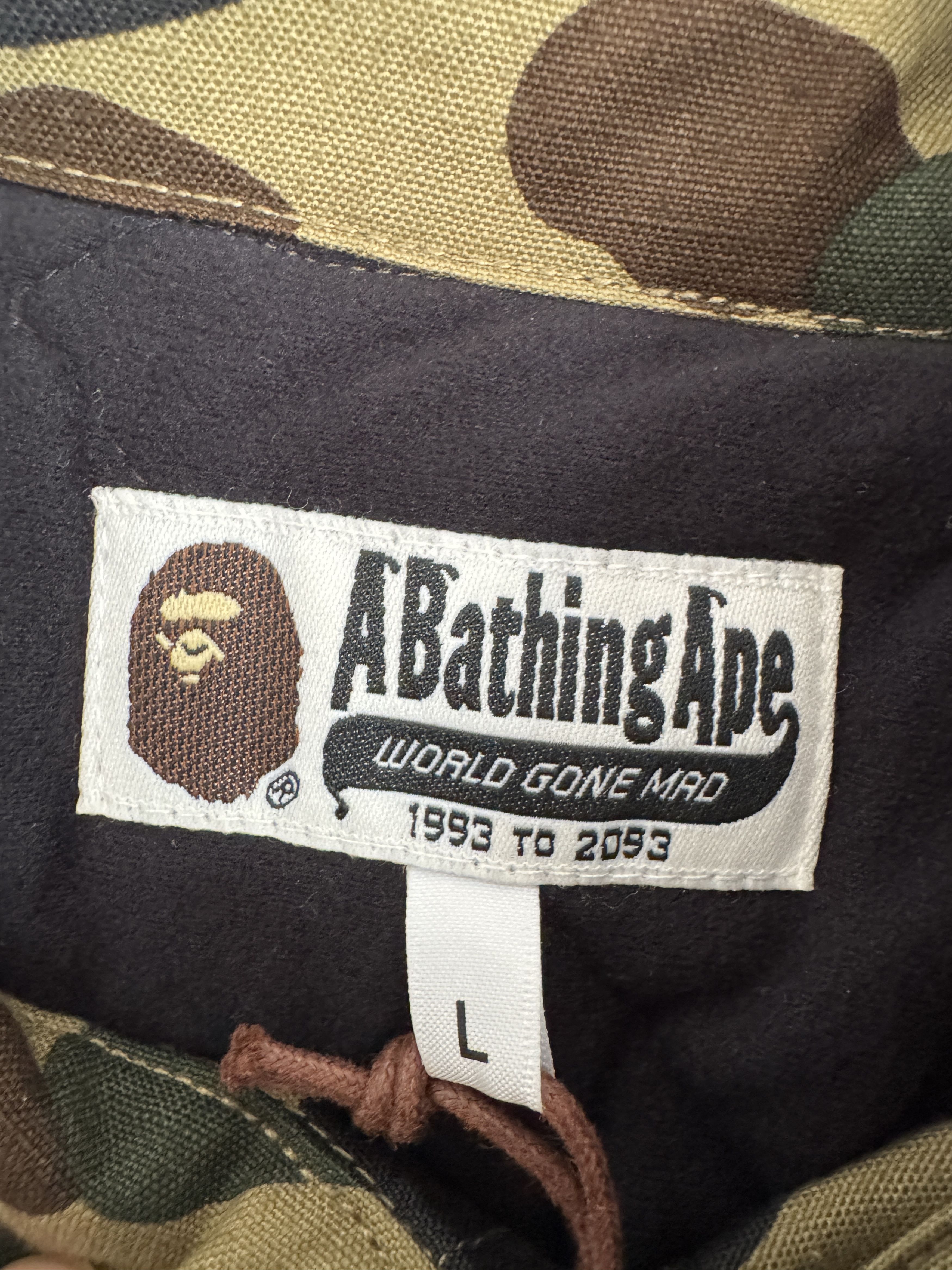 Bape Camo Duck Wide Long Jacket Size US XL / EU 56 / 4 - 8 Thumbnail