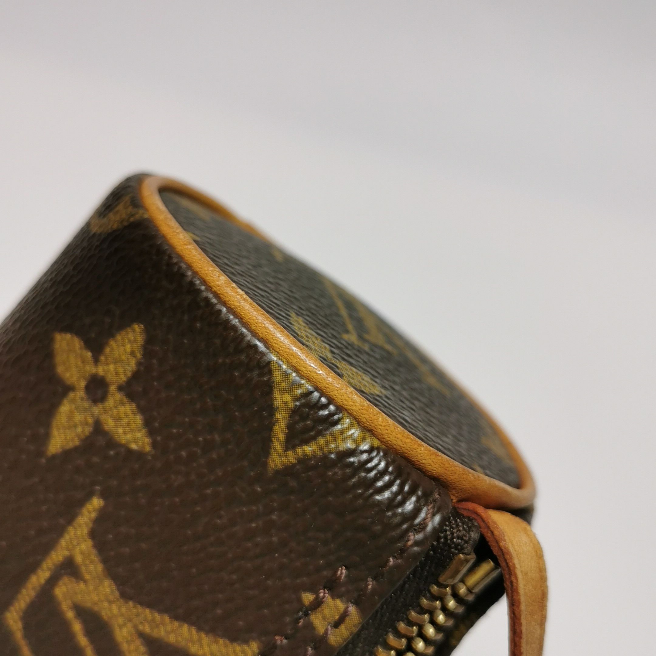 Louis Vuitton Louis Vuitton (LV) Papillon Mini Vegetable Tanned Leather M Size ONE SIZE - 4 Thumbnail
