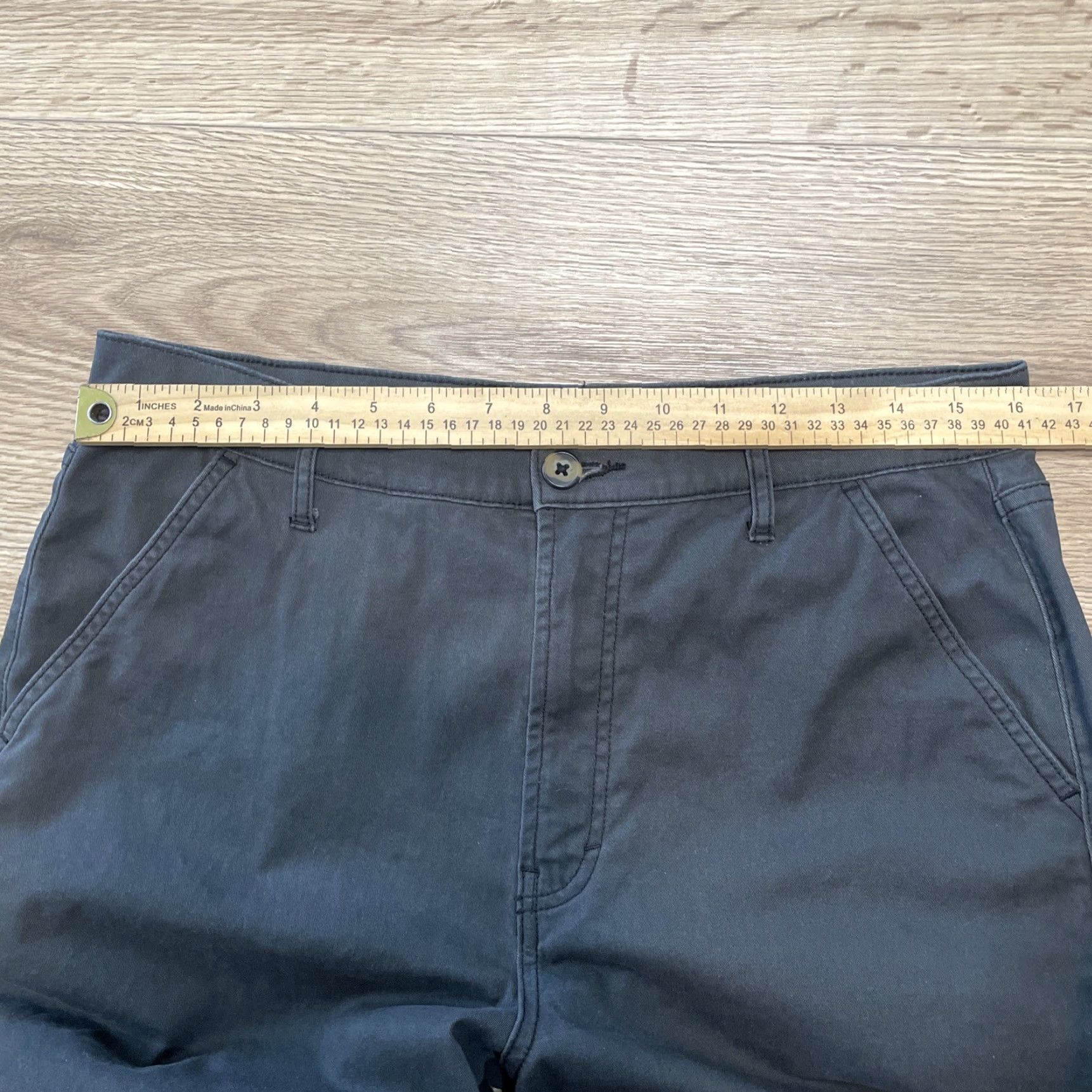 Vintage VINTAGE a.n.a Highest Rise Straight Pants Women's Size 12 Gray Carpenter 90s Womens Size 34" / US 12 / IT 48 - 4 Thumbnail