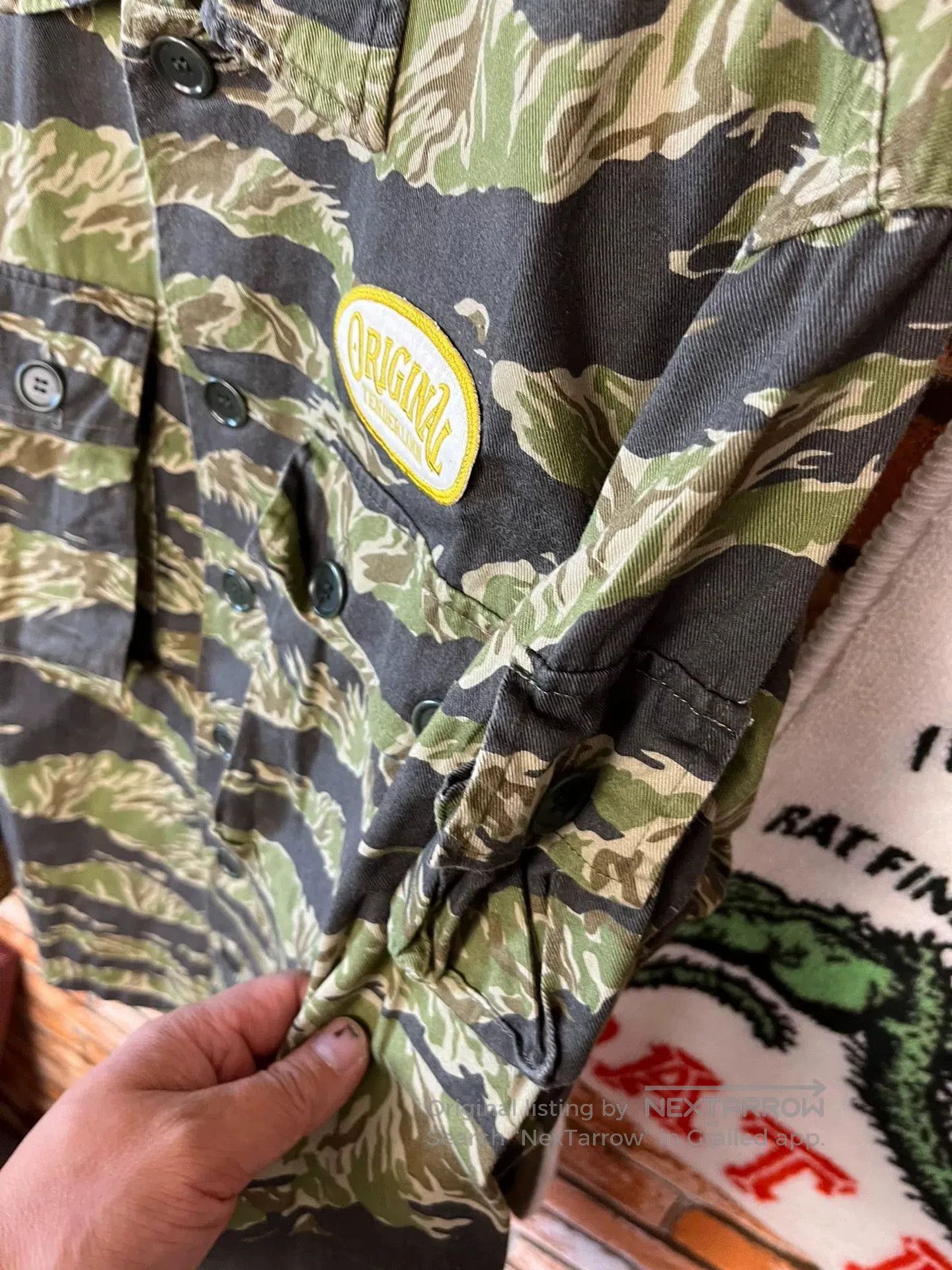 Tenderloin TENDERLOIN Tiger Stripe Camo Shirt. Size US S / EU 44-46 / 1 - 4 Thumbnail