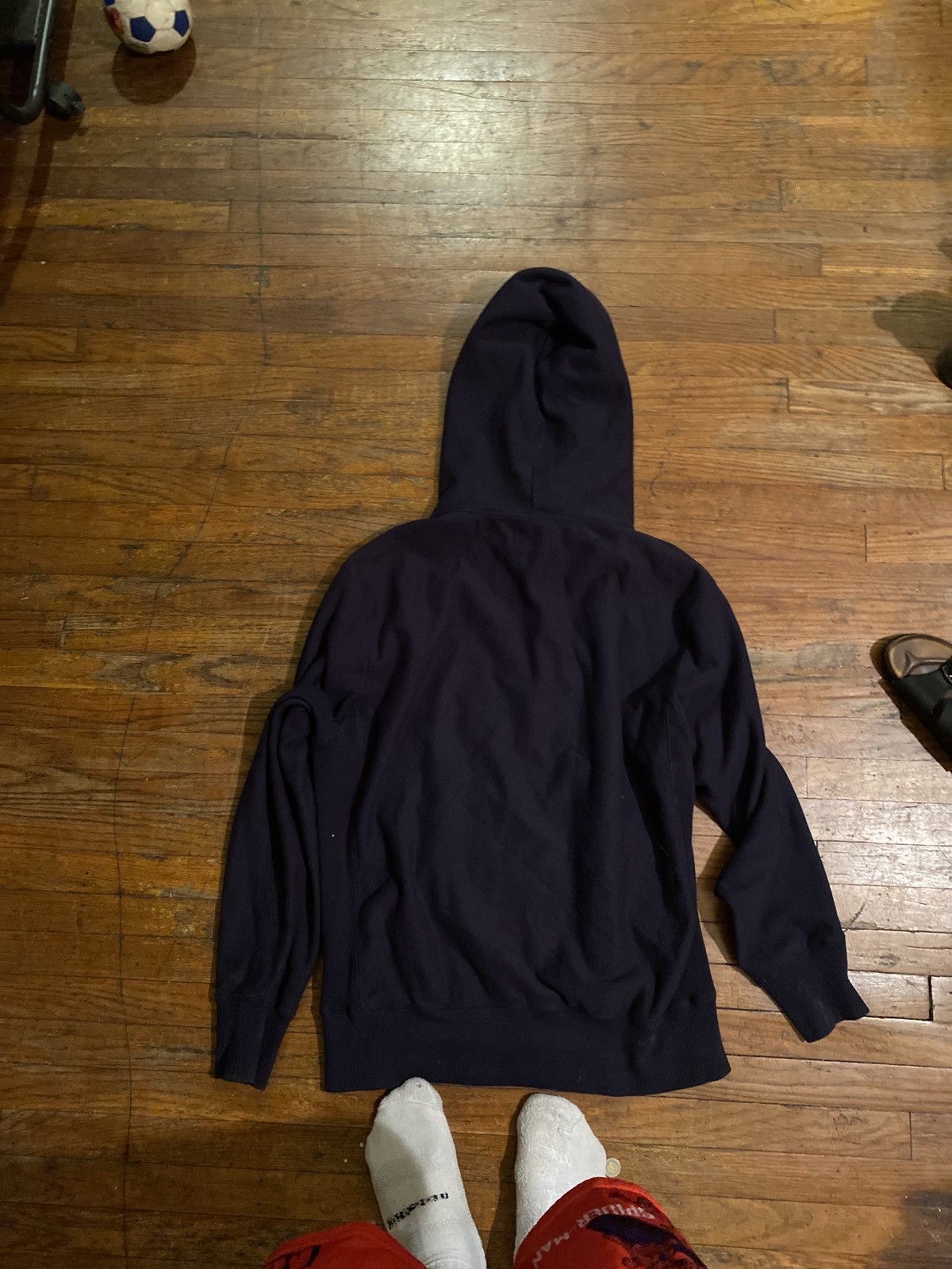 Sergio Tacchini Sergio Tacchini Navy Hoodie Size US XL / EU 56 / 4 - 3 Thumbnail
