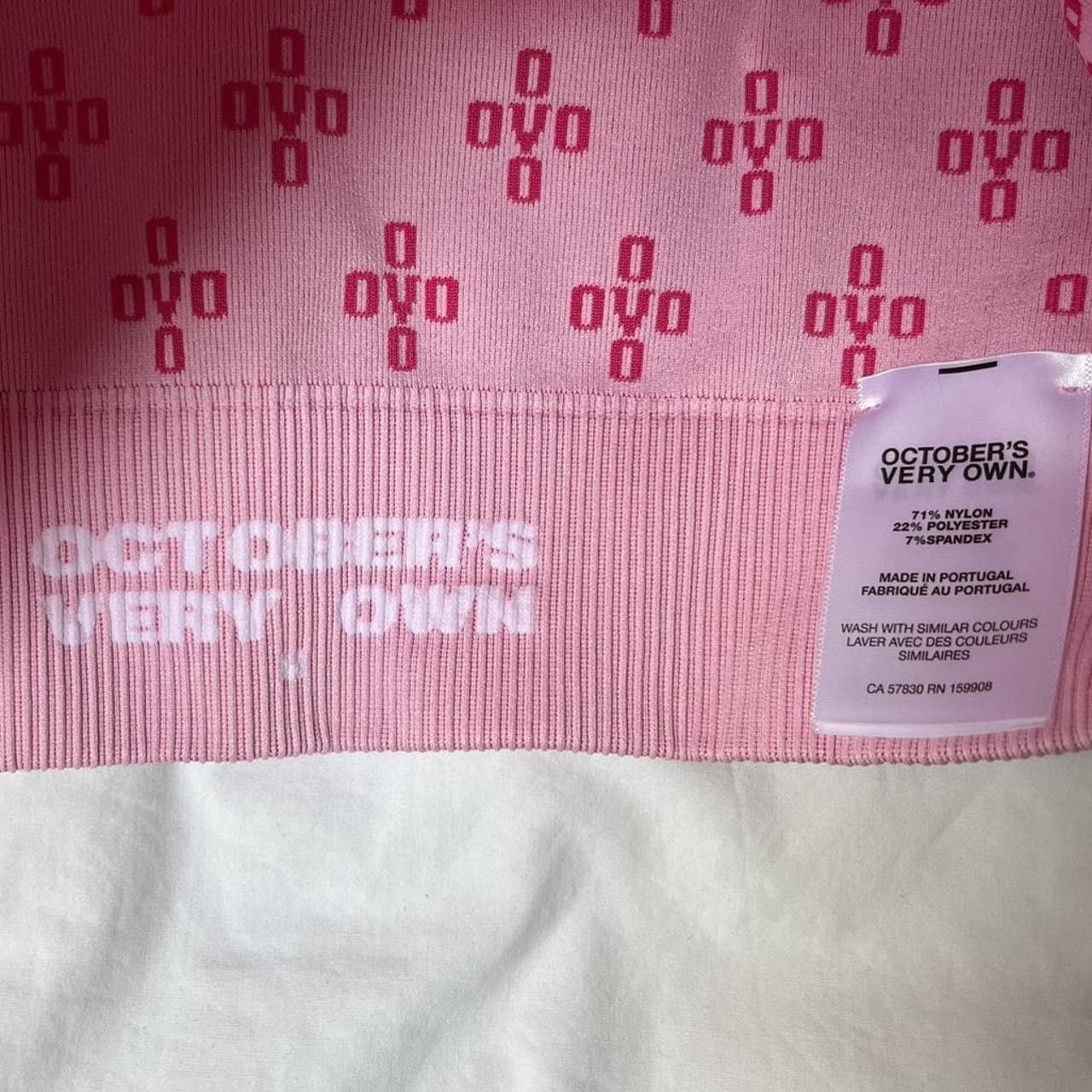 October's Very Own October’s Very Own Knit Monogram tank, pink Size M / US 6-8 / IT 42-44 - 2 Thumbnail