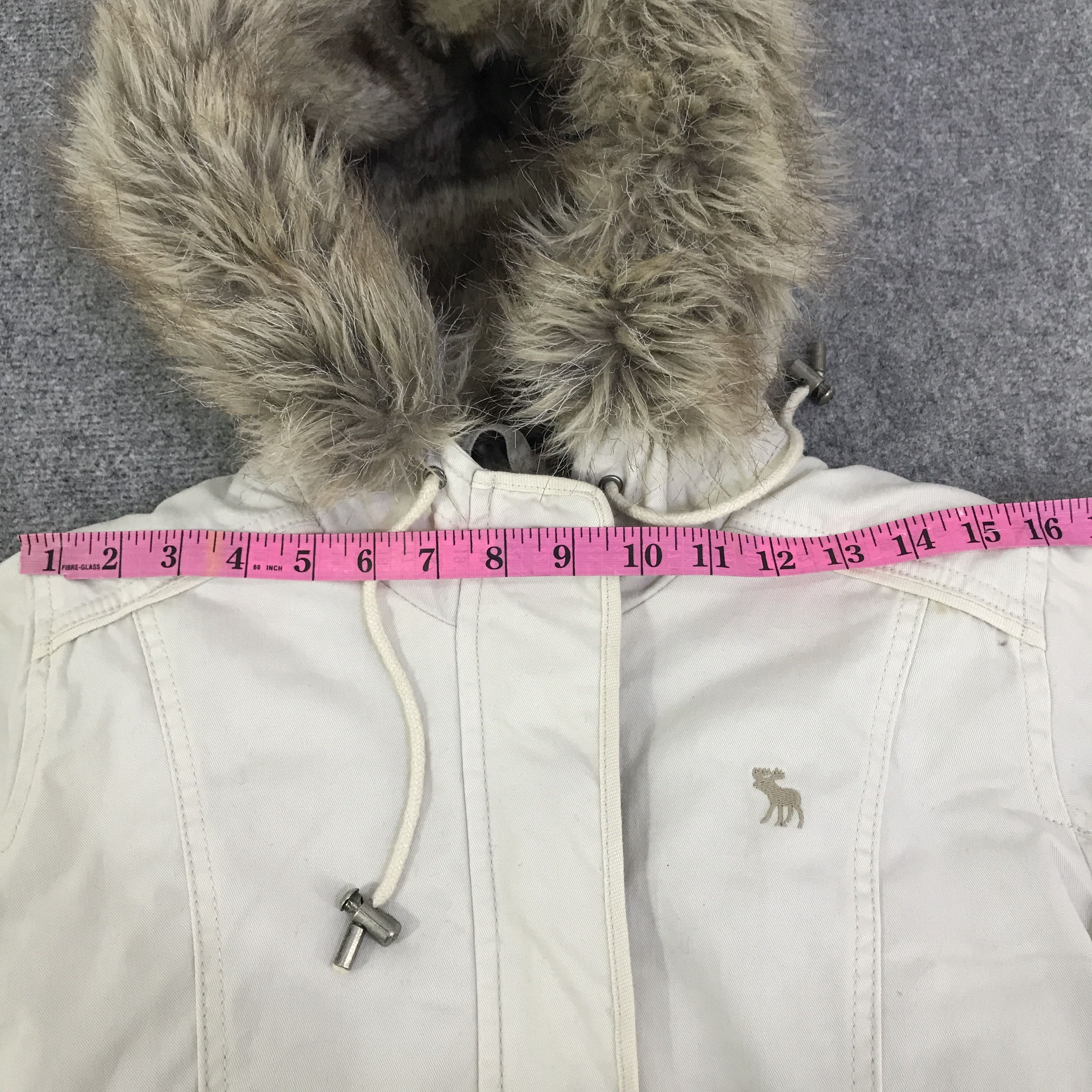 Abercrombie & Fitch abercrombie & fitch fur hoodie jacket K122B2 Size US S / EU 44-46 / 1 - 6 Thumbnail