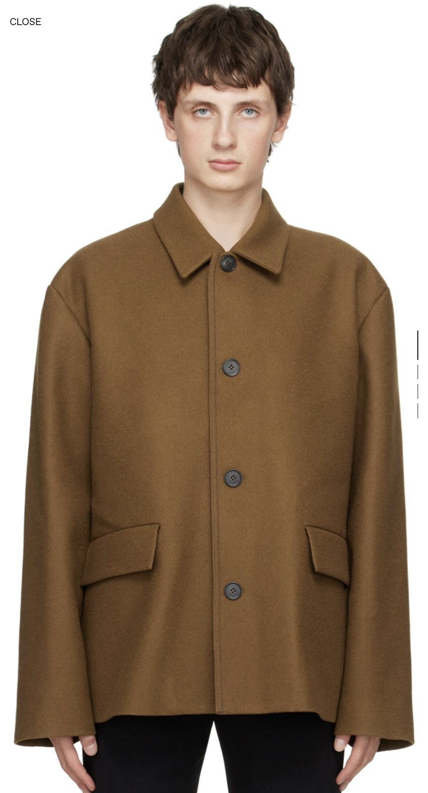 OAMC Brown Wool Orbital Jacket sz 46 Size US S / EU 44-46 / 1 - 1 Preview