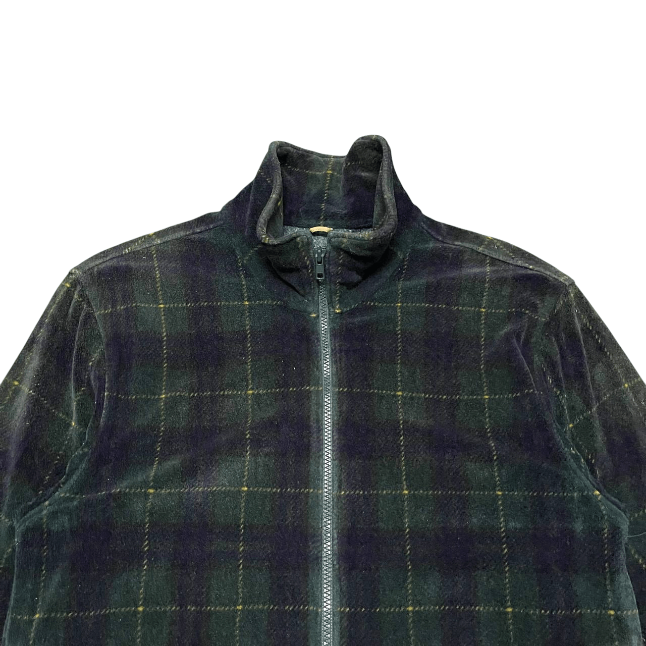 Burberry Vintage Burberry Tartan Plaid Zipper Jacket Size US M / EU 48-50 / 2 - 2 Thumbnail