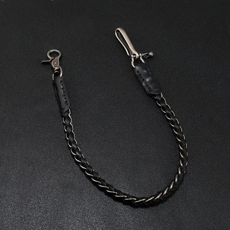 Japanese Brand × Vintage 2025 Leather Pant Chain Size ONE SIZE - 4 Thumbnail