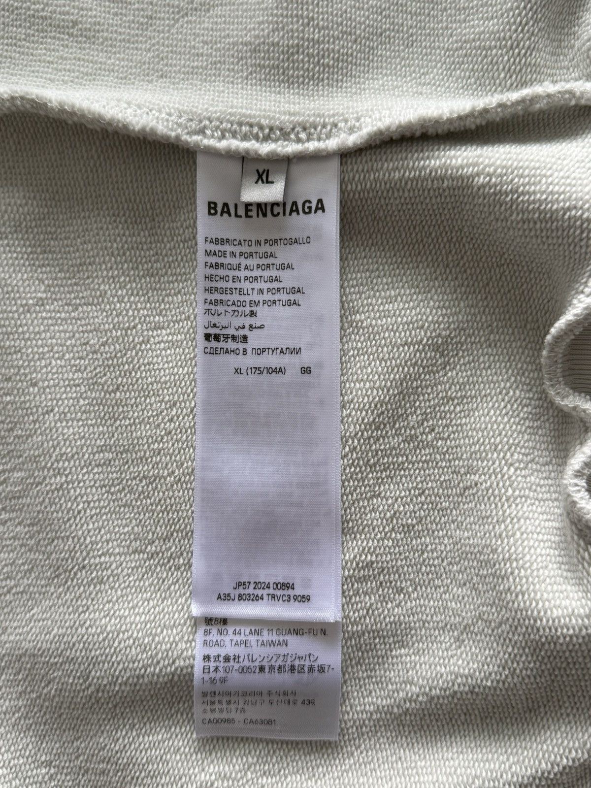 Balenciaga Balenciaga Sports Icon Zip Hoodie Size US L / EU 52-54 / 3 - 6 Thumbnail