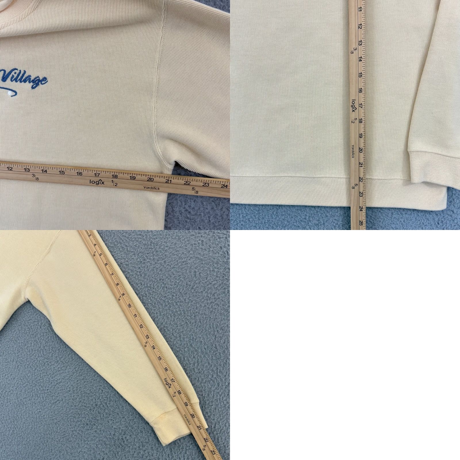 PGA Tour VINTAGE PGA TOUR Sweater Women M Yellow Pullover Casual Long Sleeve Golf Village Size M / US 6-8 / IT 42-44 - 8 Thumbnail