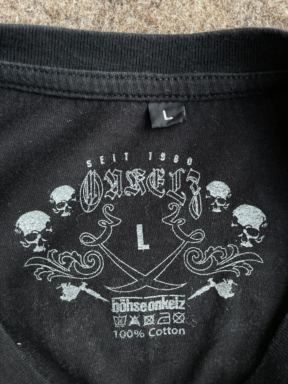 Band Tees Bohze Onkelz Band T-Shirt Size US L / EU 52-54 / 3 - 10 Thumbnail