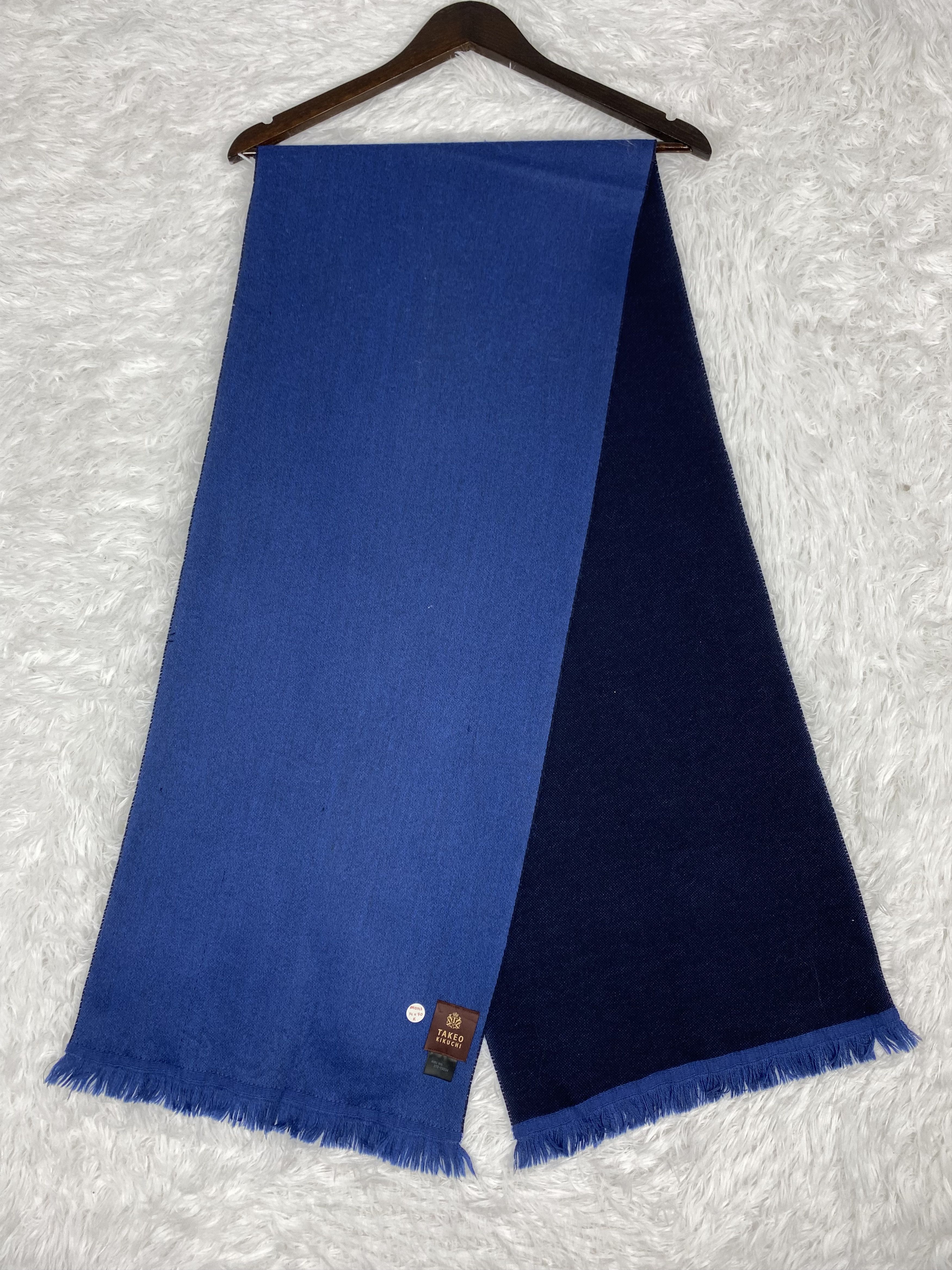 Takeo Kikuchi Vintage Takeo Kikuchi Scarf / Muffler Neckwear PM0143 Size ONE SIZE - 1 Thumbnail