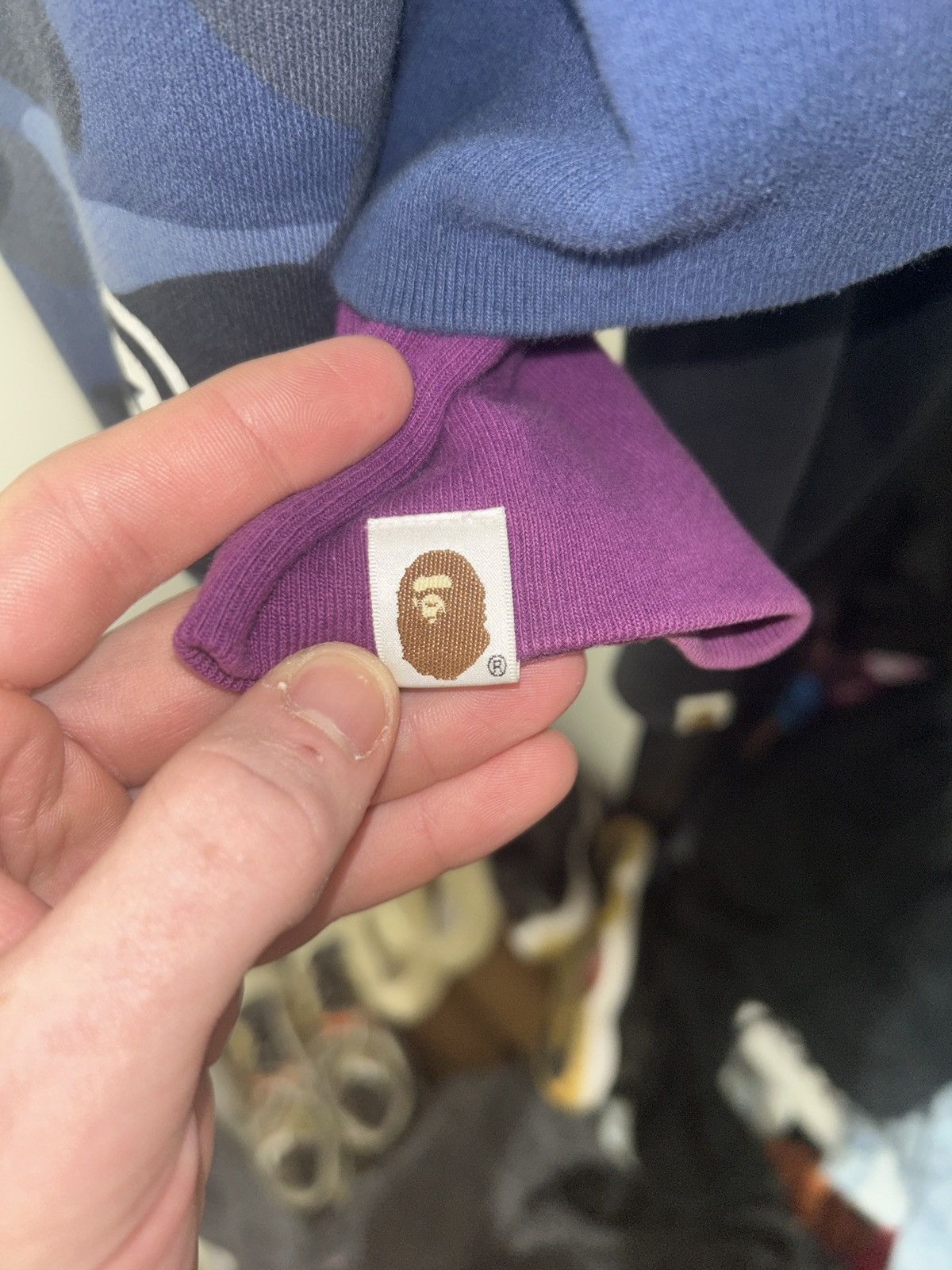 Bape Blue/Purple Bape Size US S / EU 44-46 / 1 - 6 Thumbnail