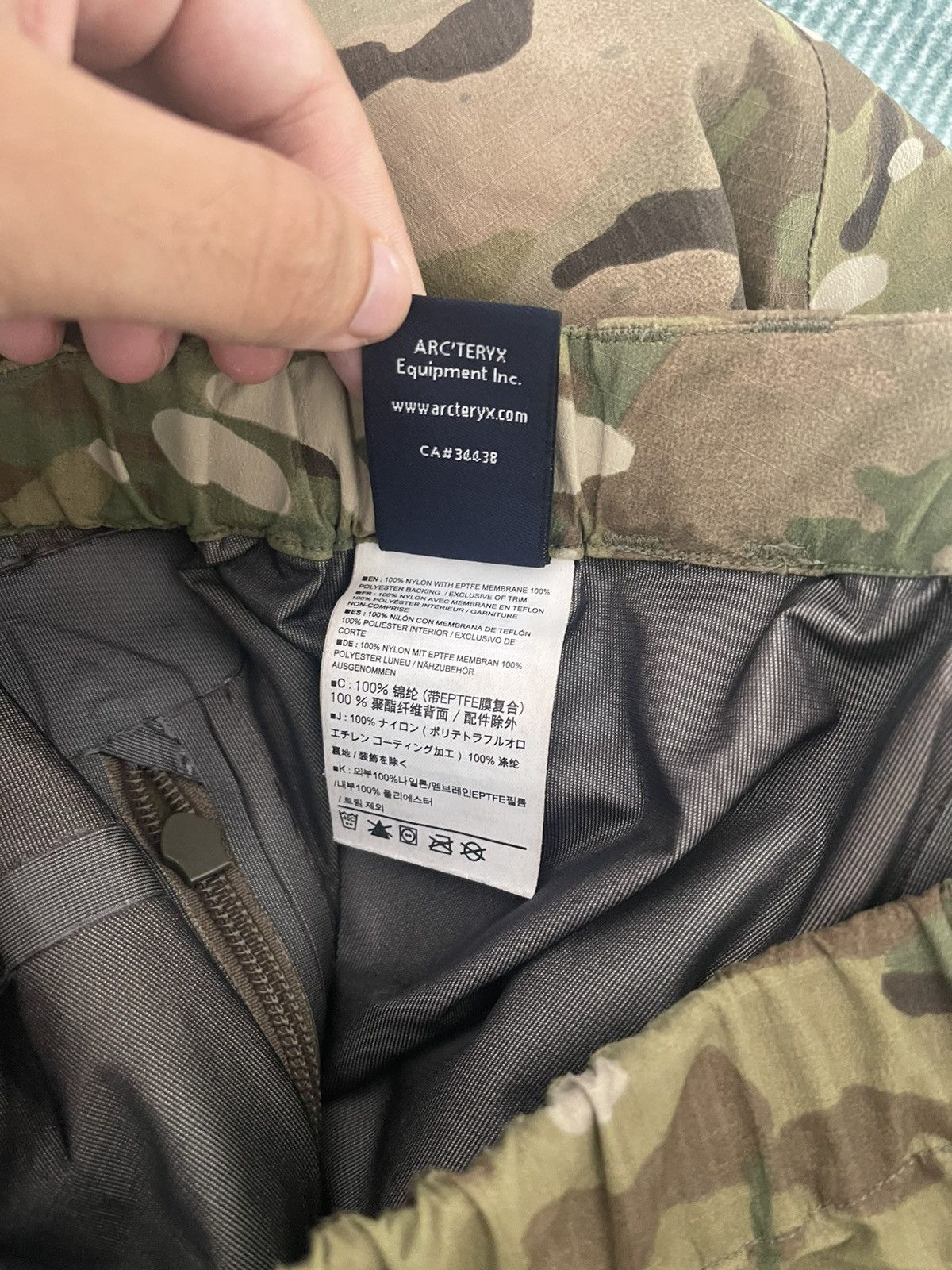 Arc'teryx Arcteryx LEAF Alpha Trousers Gen 2 Multicam Large Size US 36 / EU 52 - 7 Thumbnail