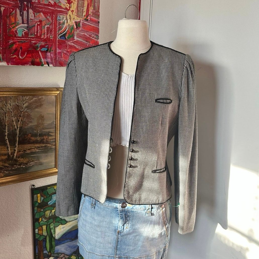 Other gaggon checkered black and white blazer Size S / US 4 / IT 40 - 1 Thumbnail