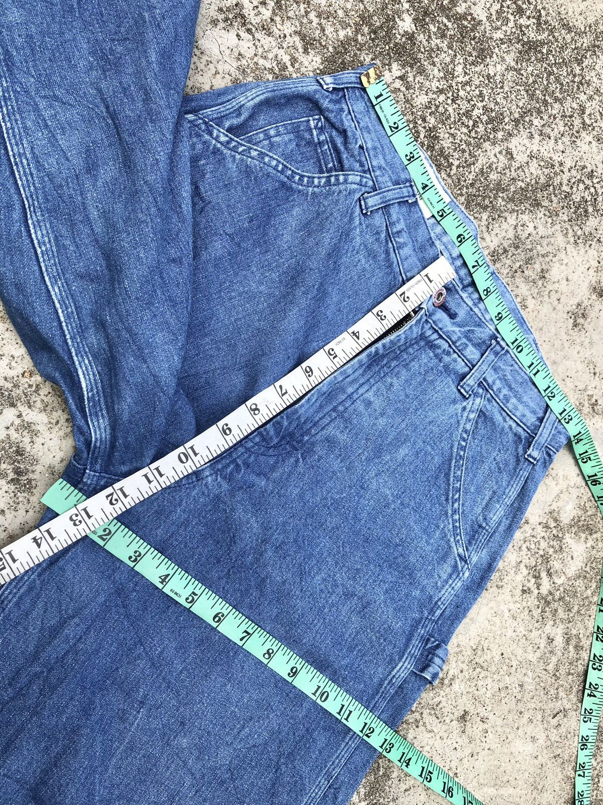 Other BAGGY CROPPED DENIM BY VINCENT ET MIREILLE Size US 28 / EU 44 - 5 Thumbnail