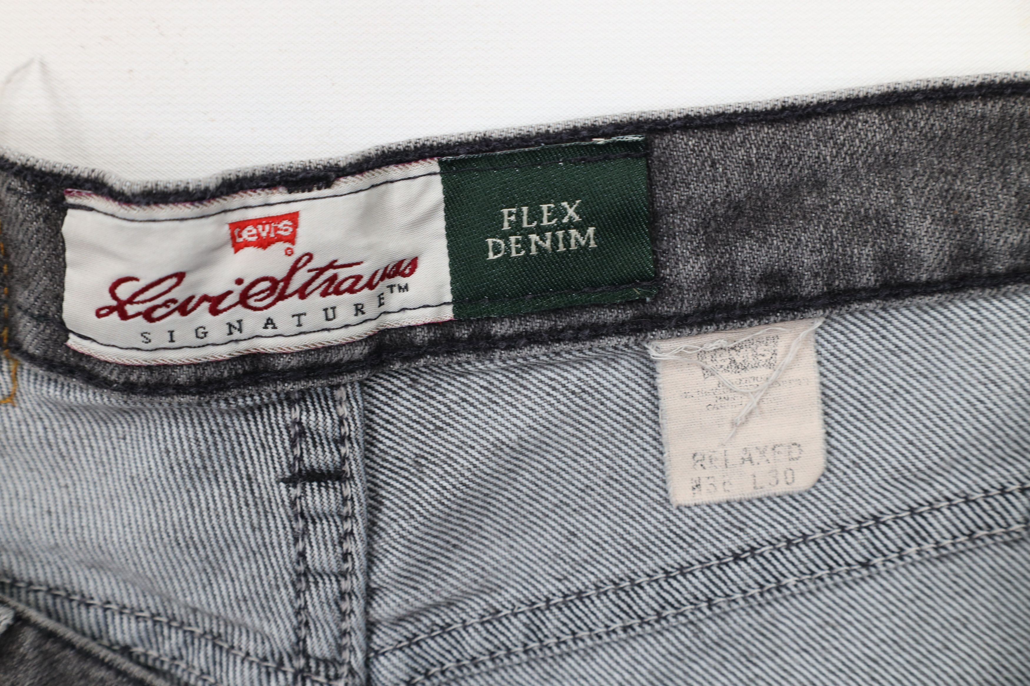Levi's × Vintage Vintage 90s Levis 540 Flex Relaxed Fit Denim Jeans Gray Size US 36 / EU 52 - 10 Thumbnail