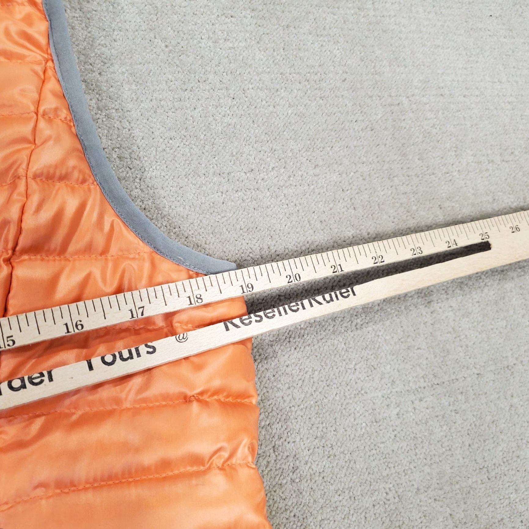 Eddie Bauer Eddie Bauer Vest Womens Medium Orange Puffer Down Jacket Travex EB700 Quilted Vest Puffer Jacket Winter Fall Spring Summer Outdoor Womens Size M / US 6-8 / IT 42-44 - 6 Thumbnail