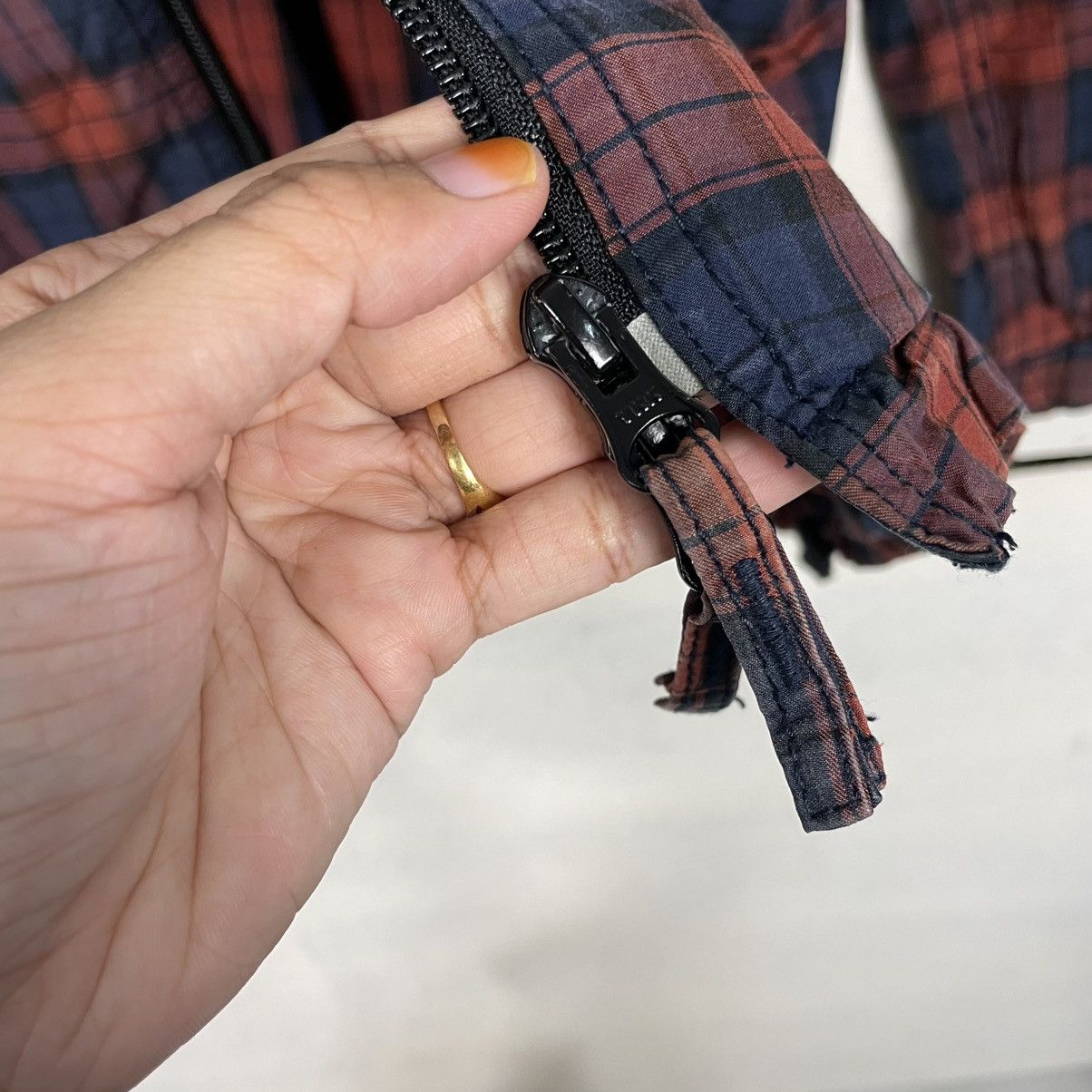 Japanese Brand Japanese Brand Sunny Clouds Hooded Tartan Jacket Size US M / EU 48-50 / 2 - 15 Thumbnail