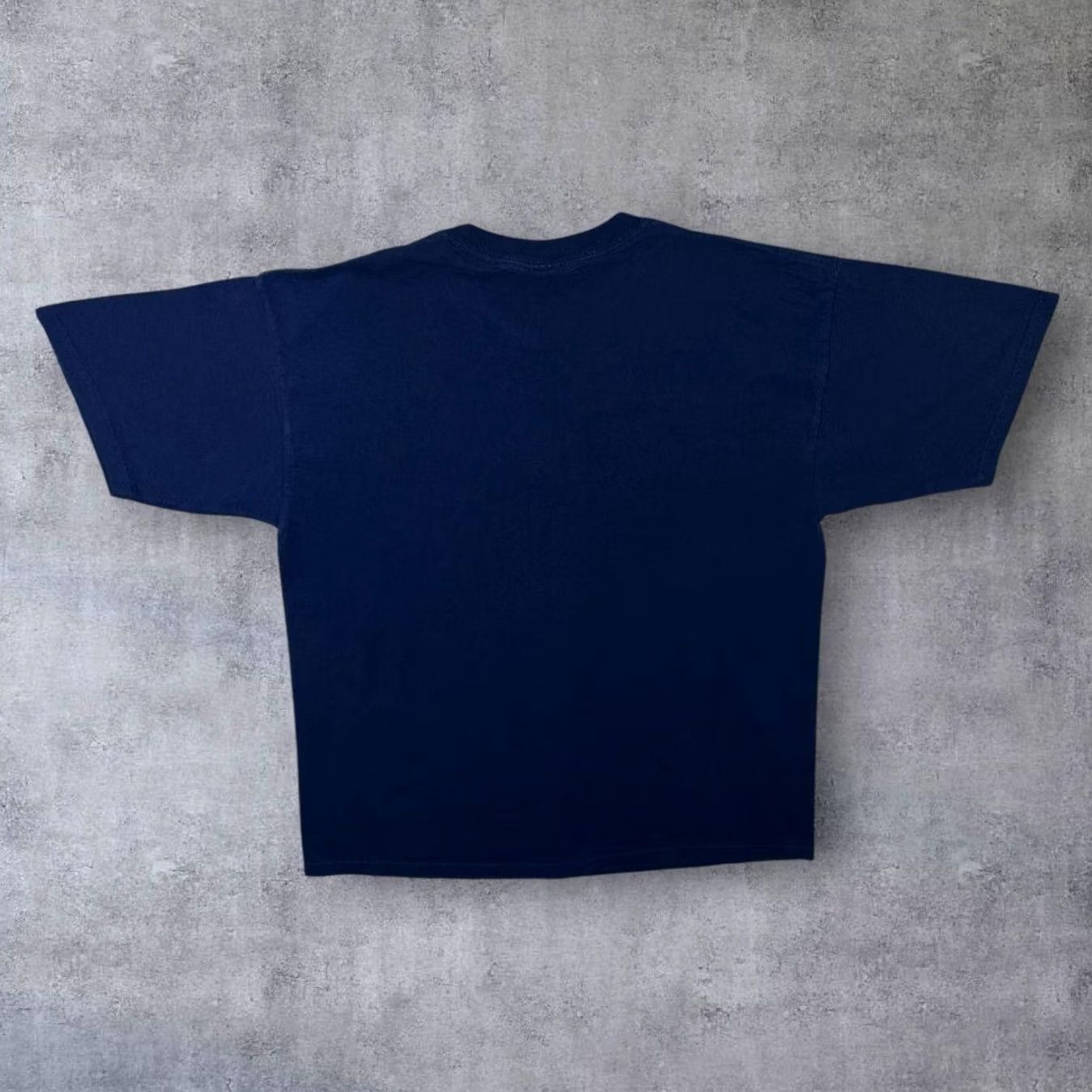 Gildan Vintage Hoover Dam "Proud America" USA Tourist Graphic Navy Blue T-Shirt XL Size US XL / EU 56 / 4 - 2 Thumbnail