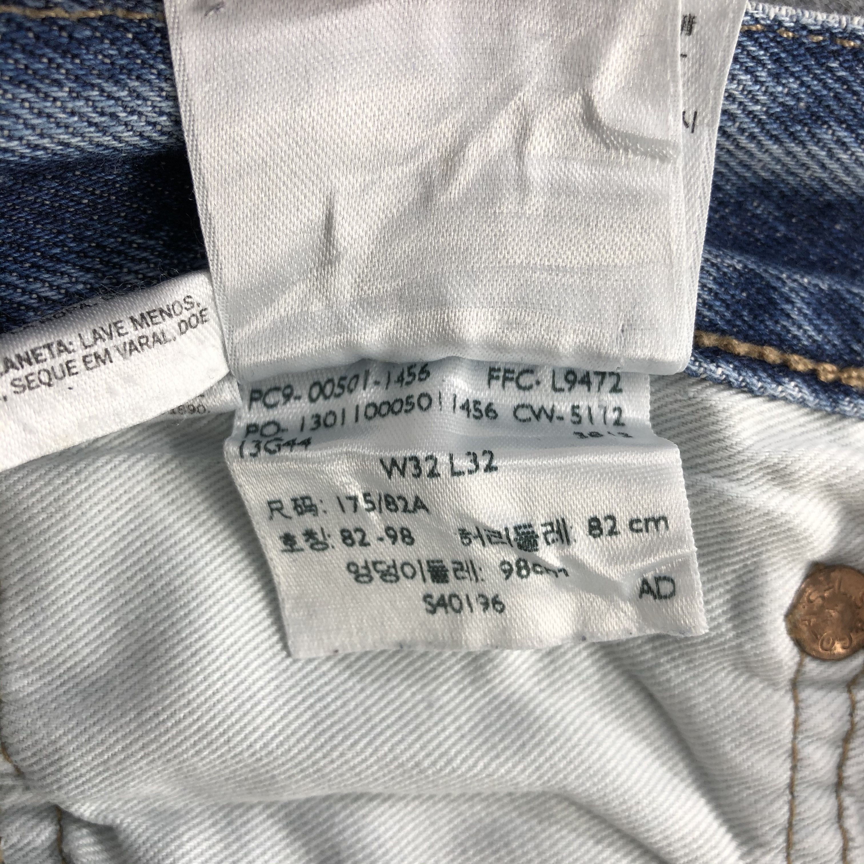 Levi's × Vintage Vintage Light Wash Levis 501 Jeans-JM869 Size US 33 - 10 Thumbnail