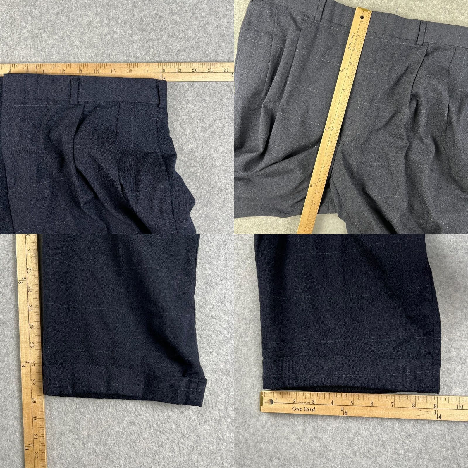 Brooks Brothers VINTAGE Brooks Brothers Suit Set USA Made Coat Pants 44R Mens 36x29 Pleated Brooks Brothers Suit Set United States Plaid Wool 2 Piece Regular Mens Size 44R - 9 Thumbnail