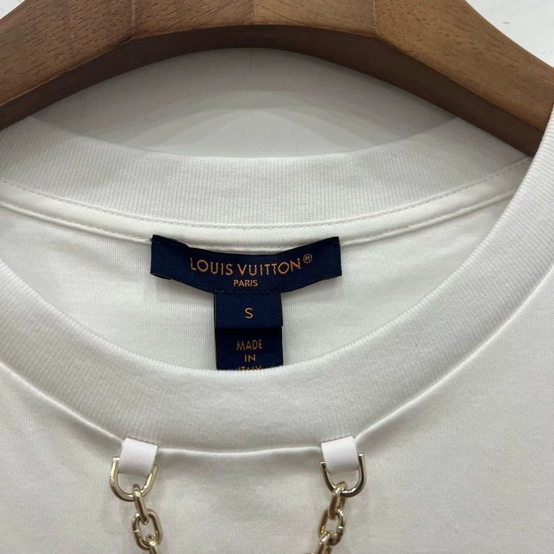 Louis Vuitton Louis Vuitton Chain printed short sleeves Size US S / EU 44-46 / 1 - 6 Thumbnail