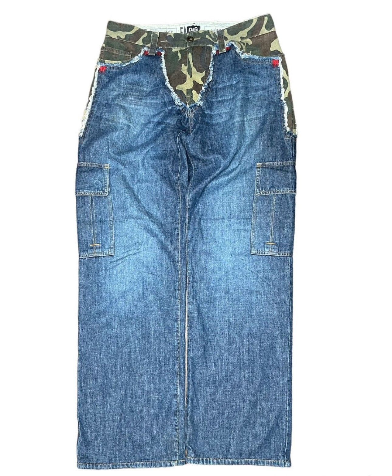 デニム・ジーパン Dolce & Gabbana Cargo jeans D&G DOLCE & GABBANA denim cargo pants | sui & s