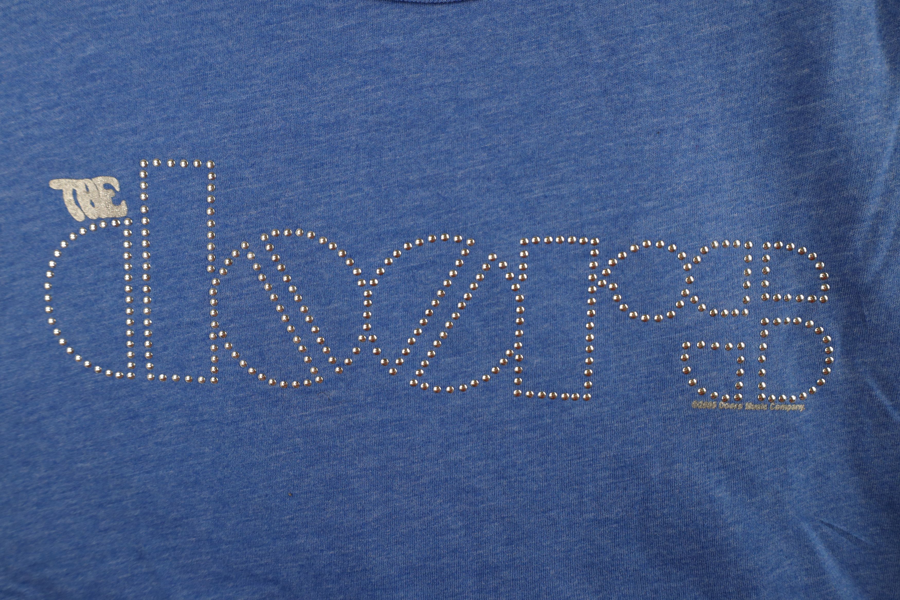 Vintage Vintage Y2K 2005 The Doors Band T-Shirt Heather Blue USA Size L / US 10 / IT 46 - 4 Thumbnail