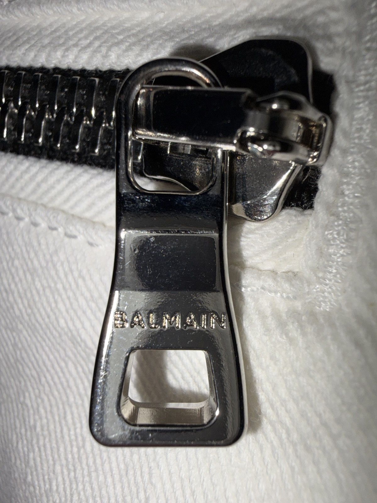 Balmain White Balmain Biker Denim Size US 34 / EU 50 - 10 Thumbnail