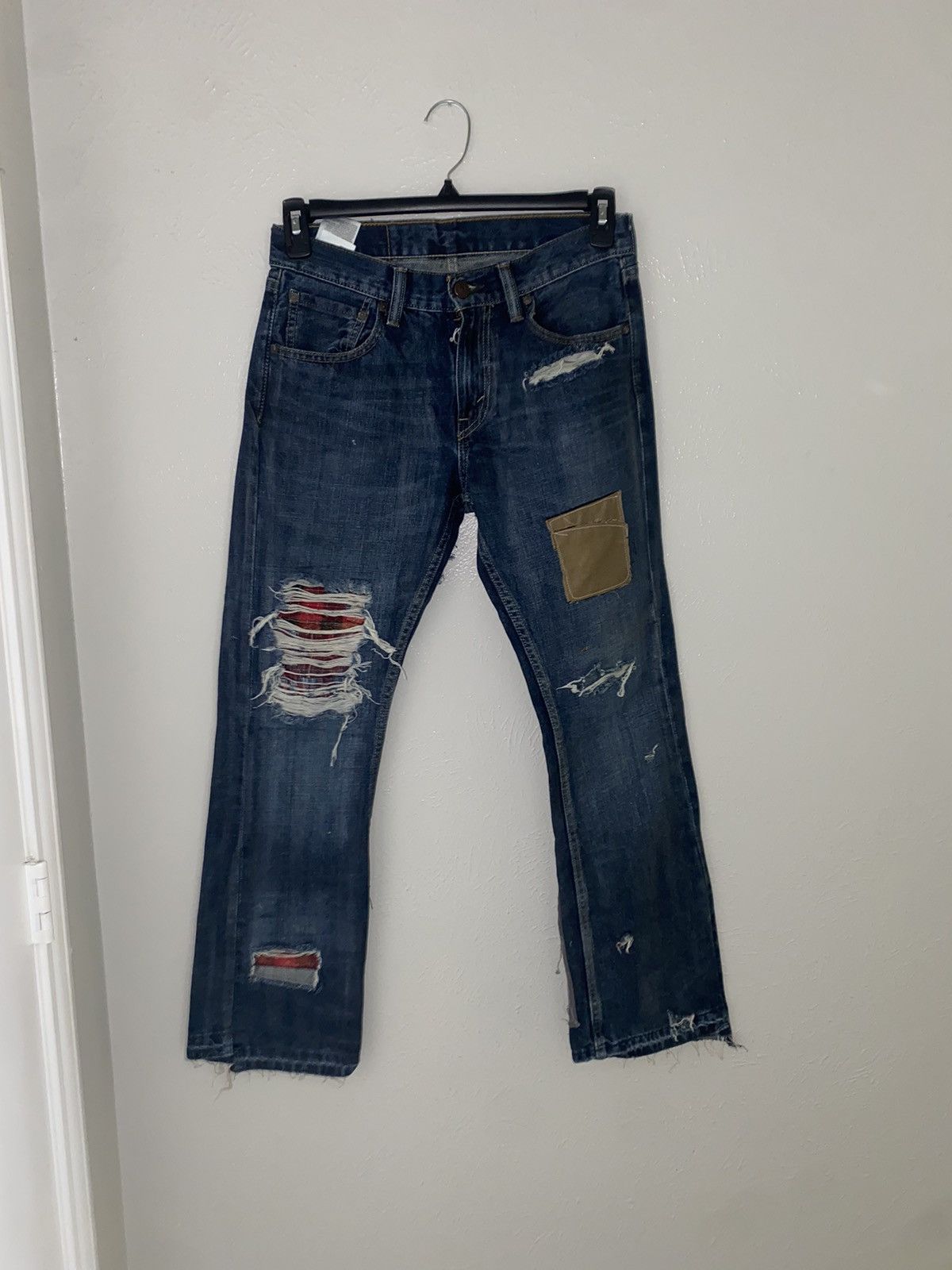 Handmade 3li upcycle denim Size US 30 / EU 46 - 1 Thumbnail
