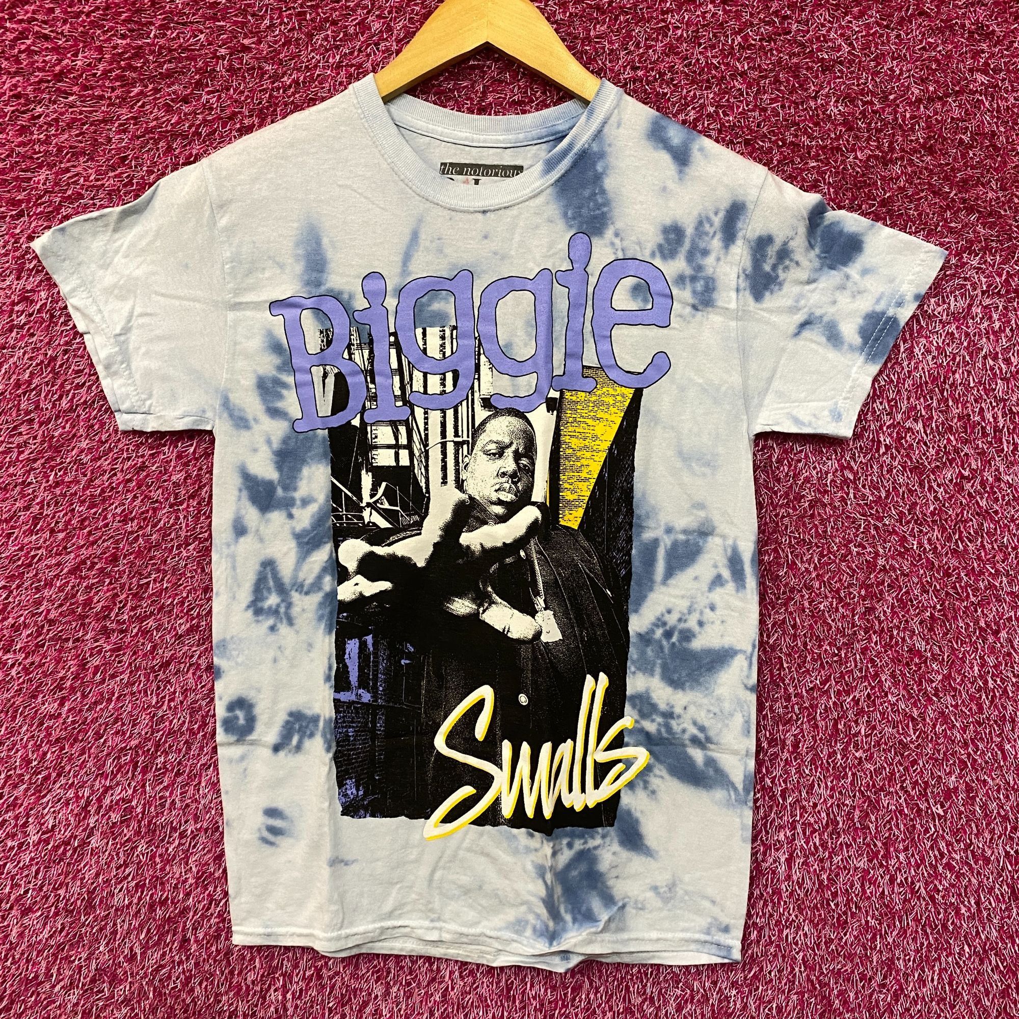 Rap Tees Biggie Smalls Born Again Art The Notorious BIG Rap Tie Dye S Size US S / EU 44-46 / 1 - 1 Thumbnail